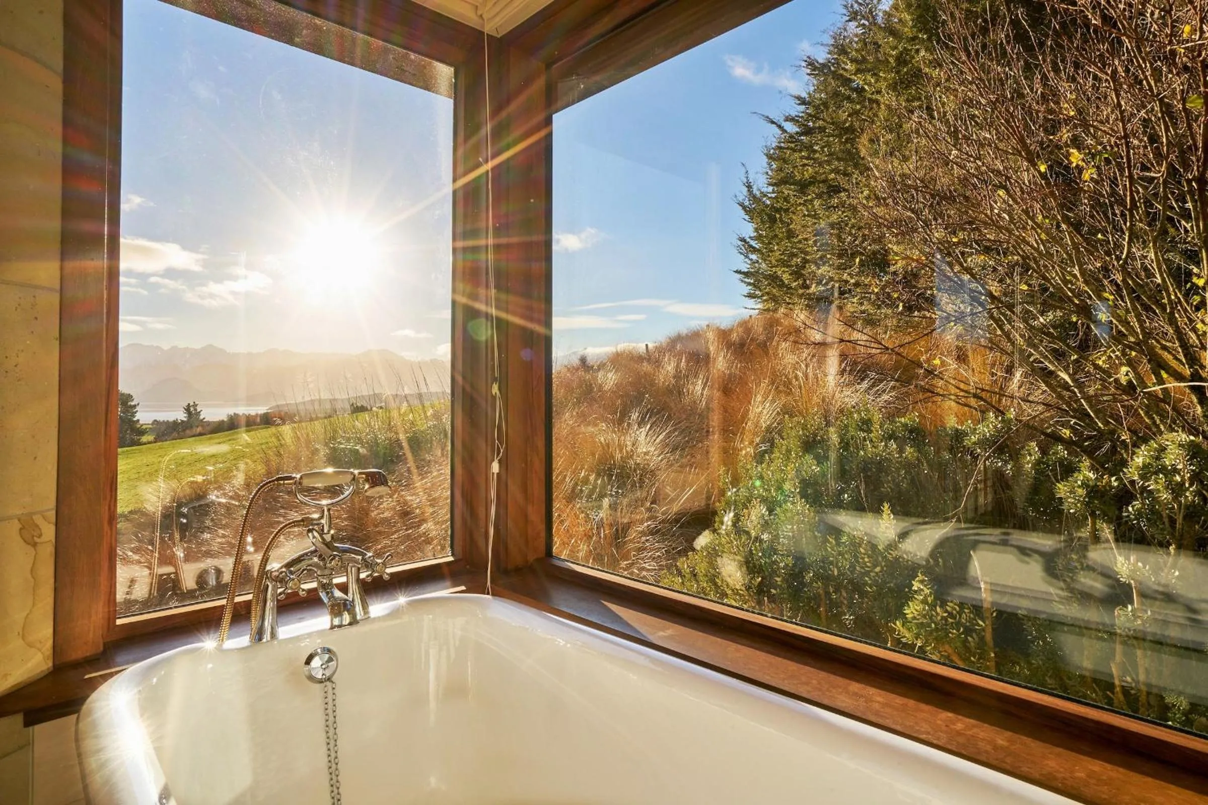 Bathroom in Cabot Lodge - Fiordland National Park