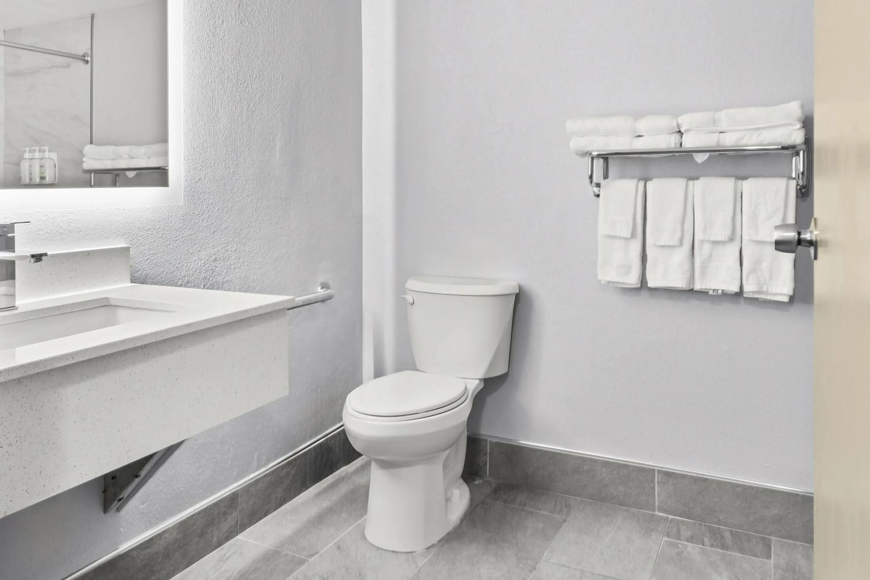 Shower in Baymont by Wyndham Batavia - Darien Lake