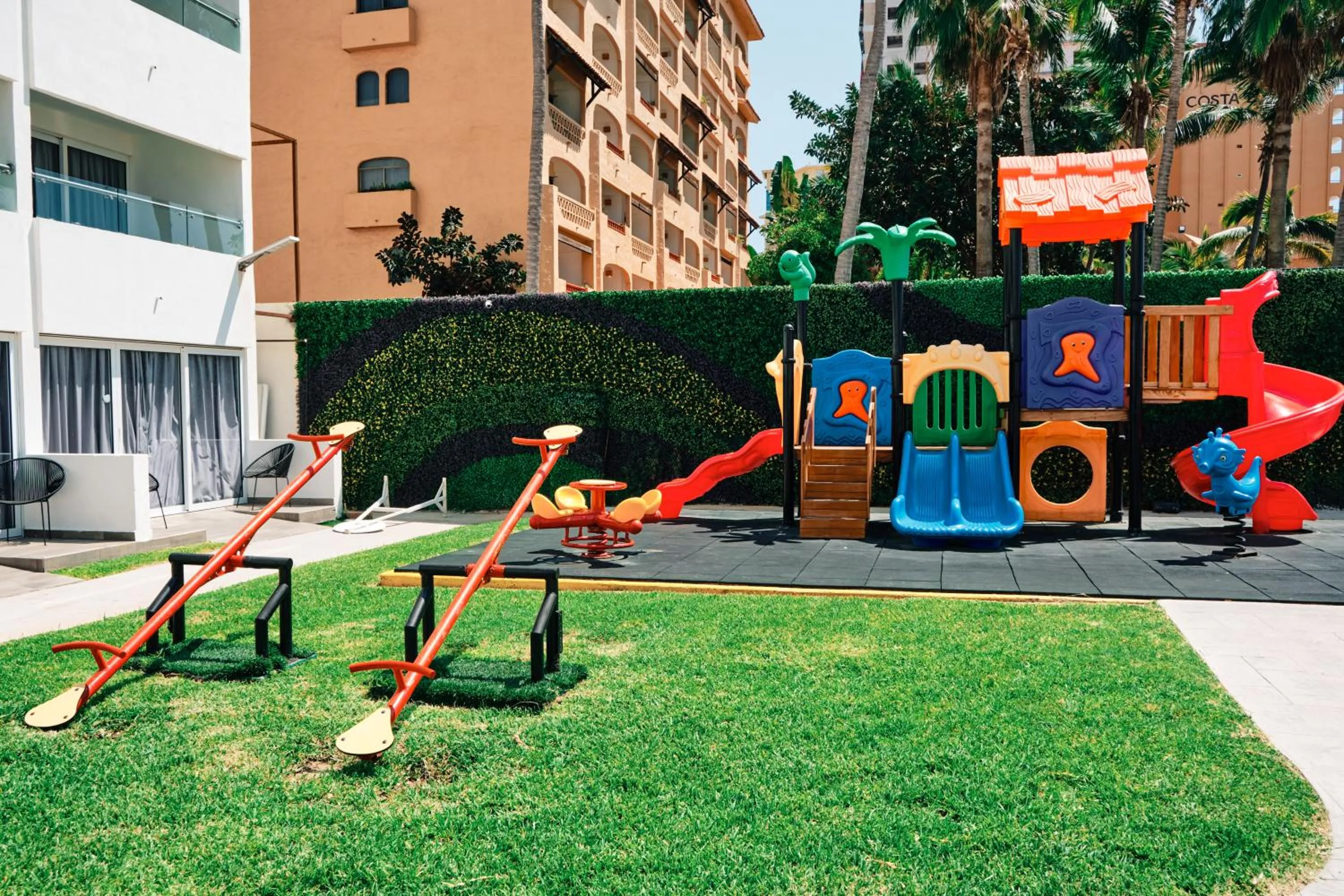 Children play ground in The Inn at Mazatlan