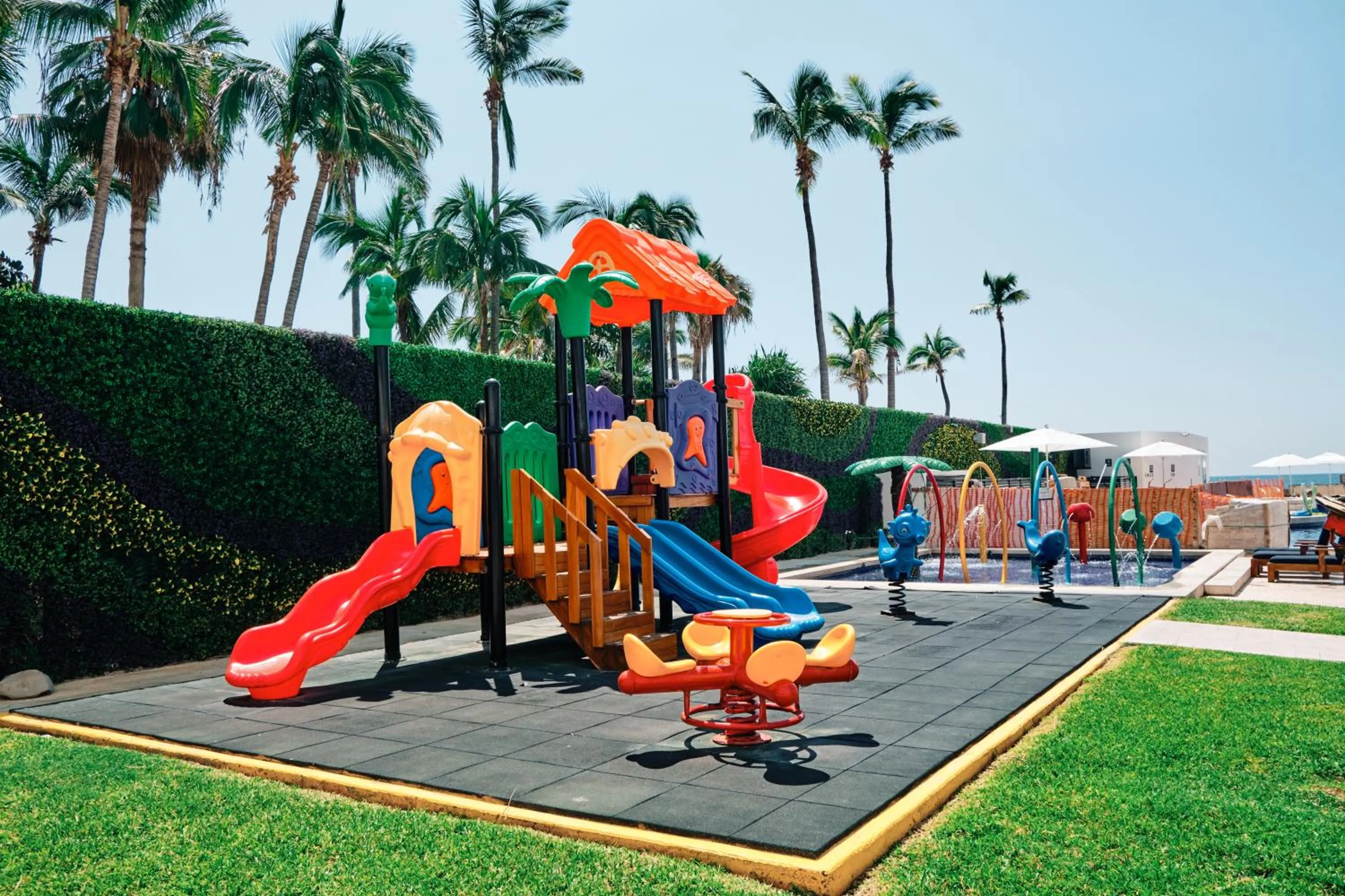 Children play ground in The Inn at Mazatlan