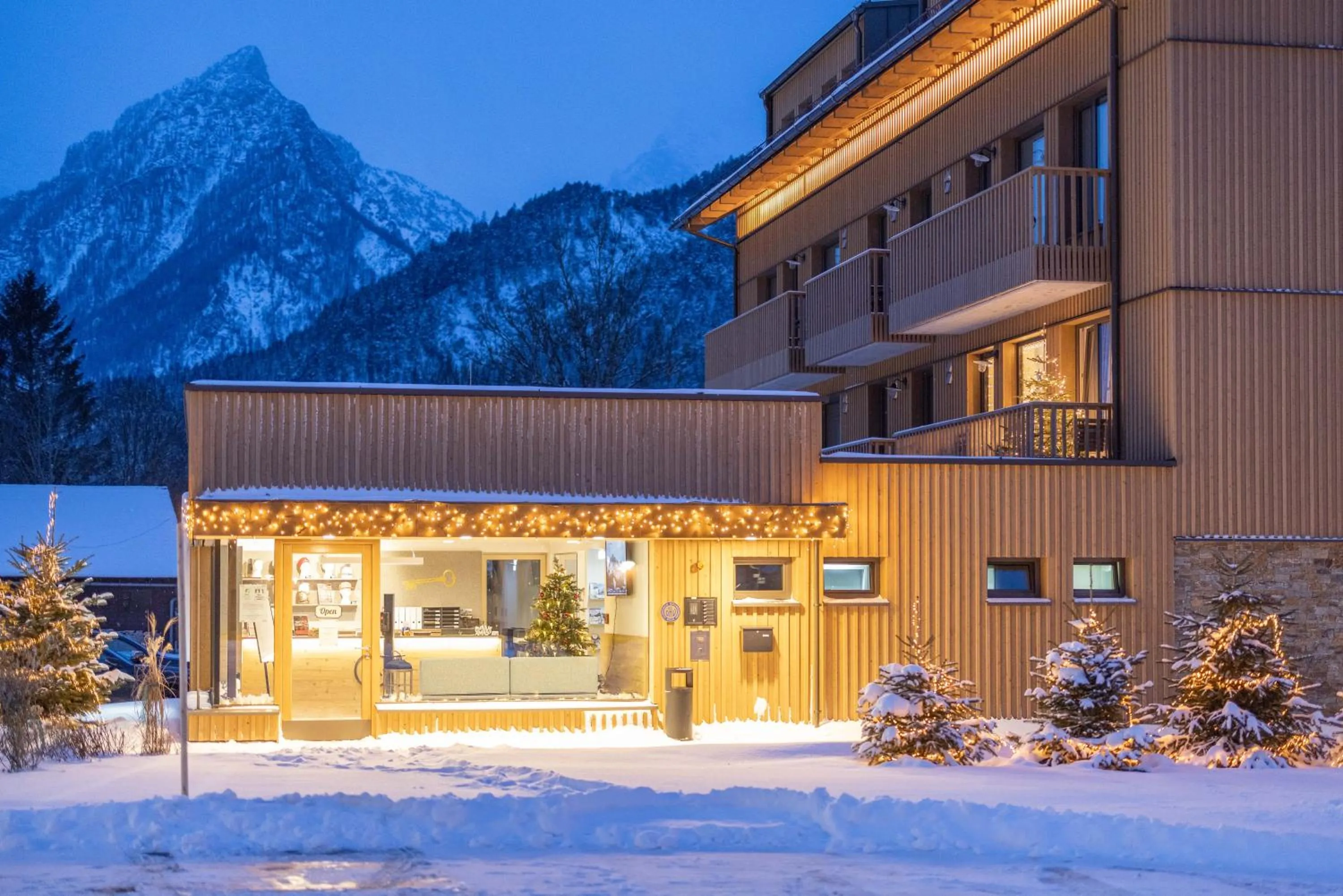 Property building in ALPRIMA Aparthotel Hinterstoder