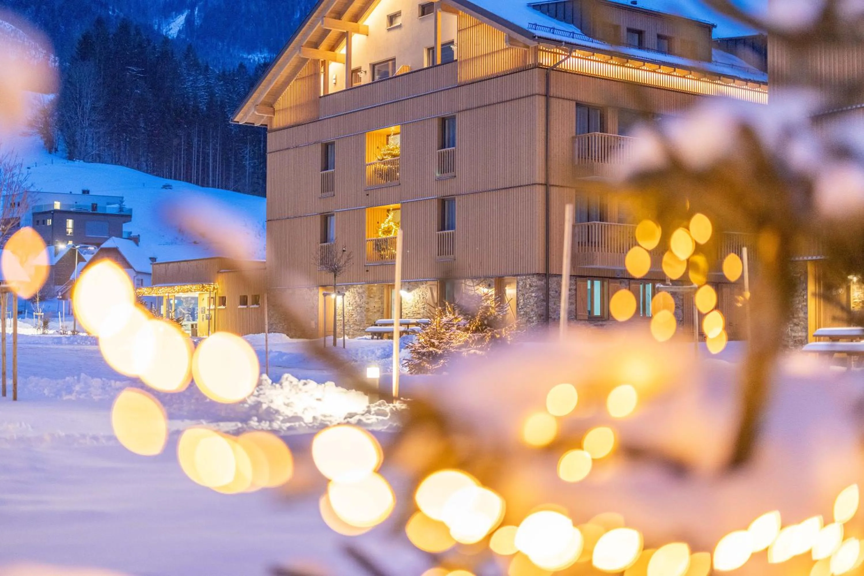 Property building in ALPRIMA Aparthotel Hinterstoder