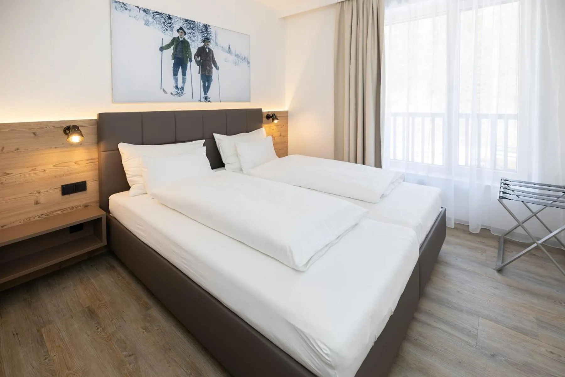 Bedroom, Bed in ALPRIMA Aparthotel Hinterstoder