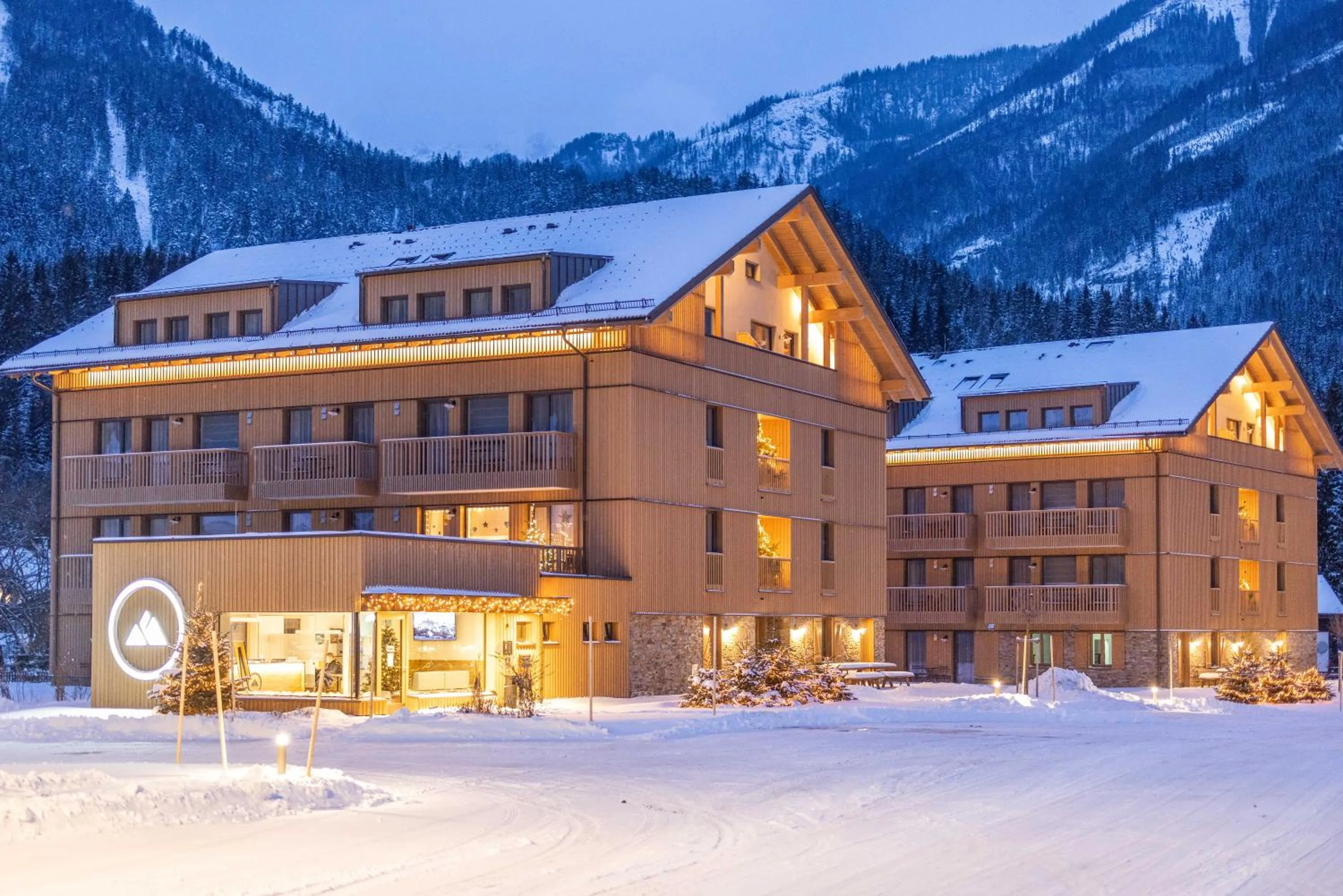 Property building in ALPRIMA Aparthotel Hinterstoder