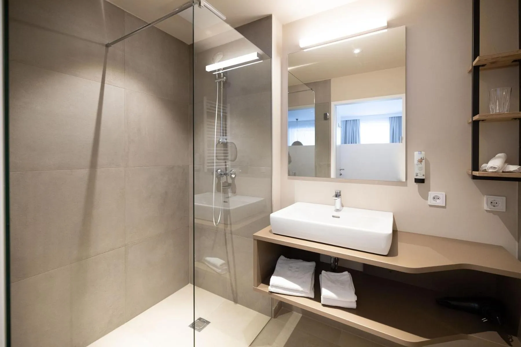 Bathroom in ALPRIMA Aparthotel Hinterstoder