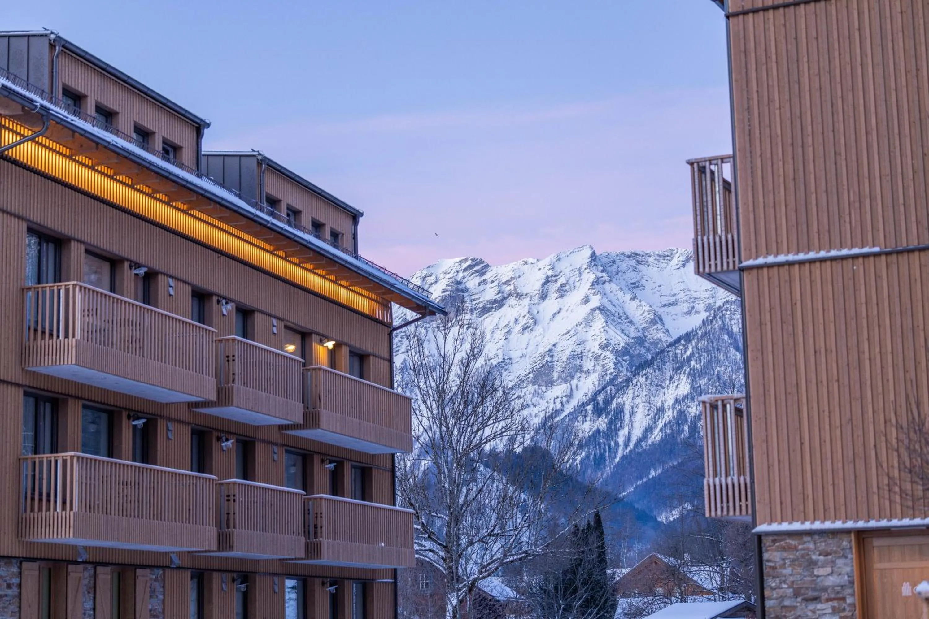 Mountain view in ALPRIMA Aparthotel Hinterstoder