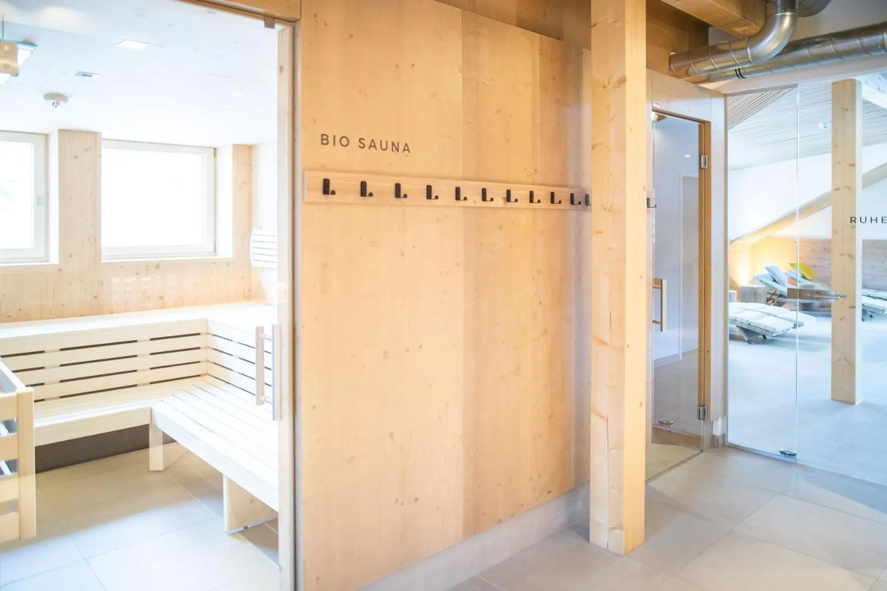 Sauna in ALPRIMA Aparthotel Hinterstoder