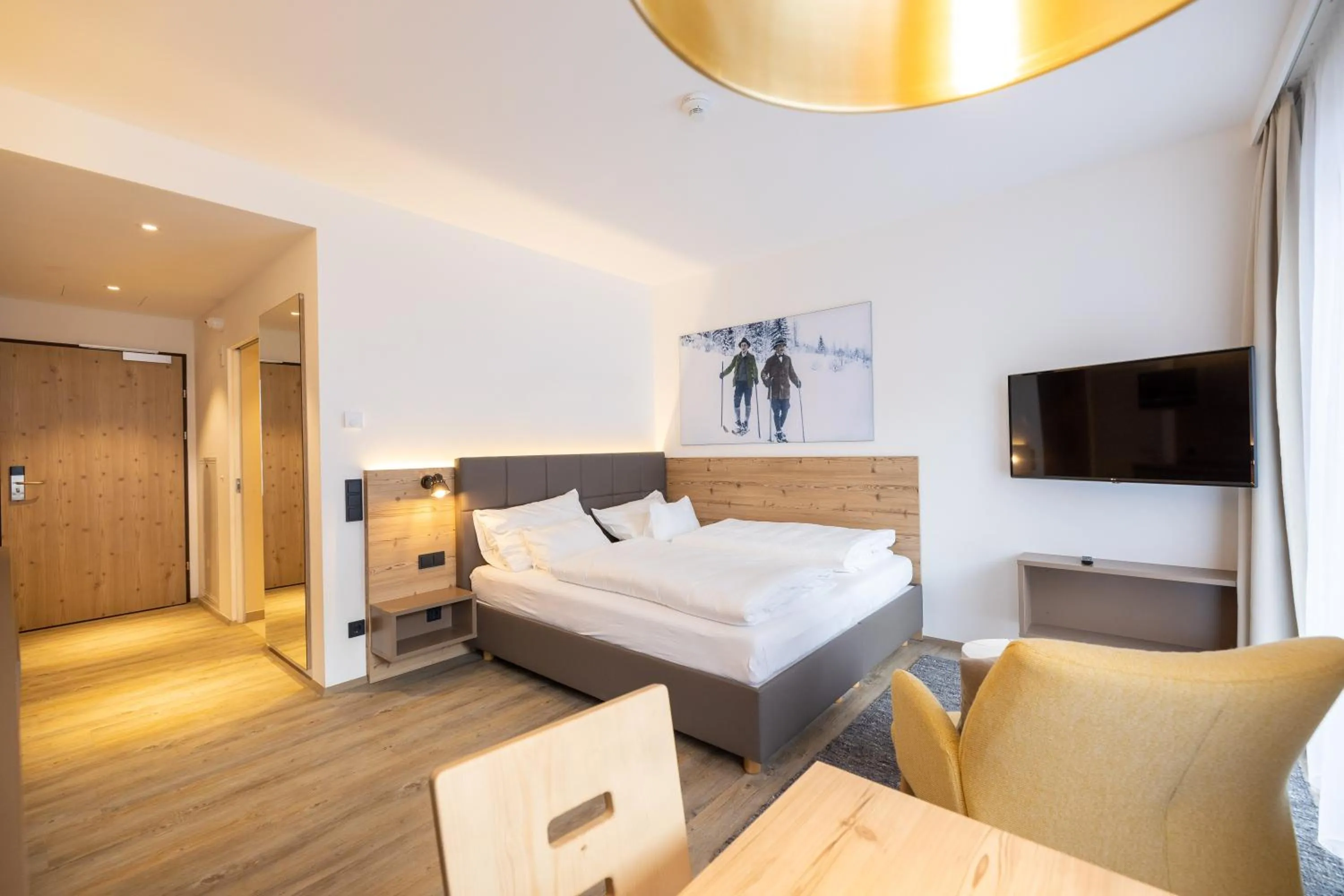 Photo of the whole room, Bed in ALPRIMA Aparthotel Hinterstoder