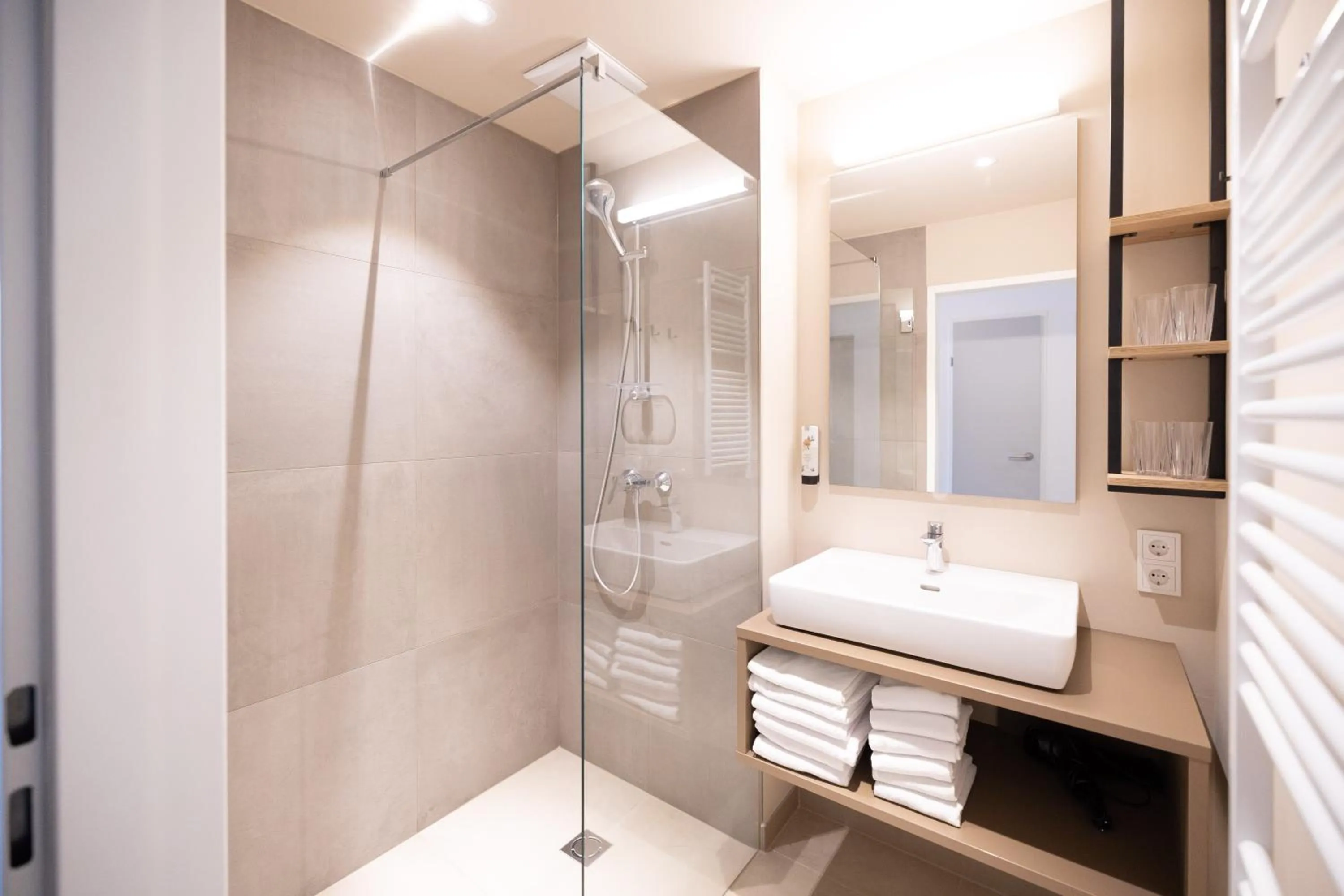 Bathroom in ALPRIMA Aparthotel Hinterstoder