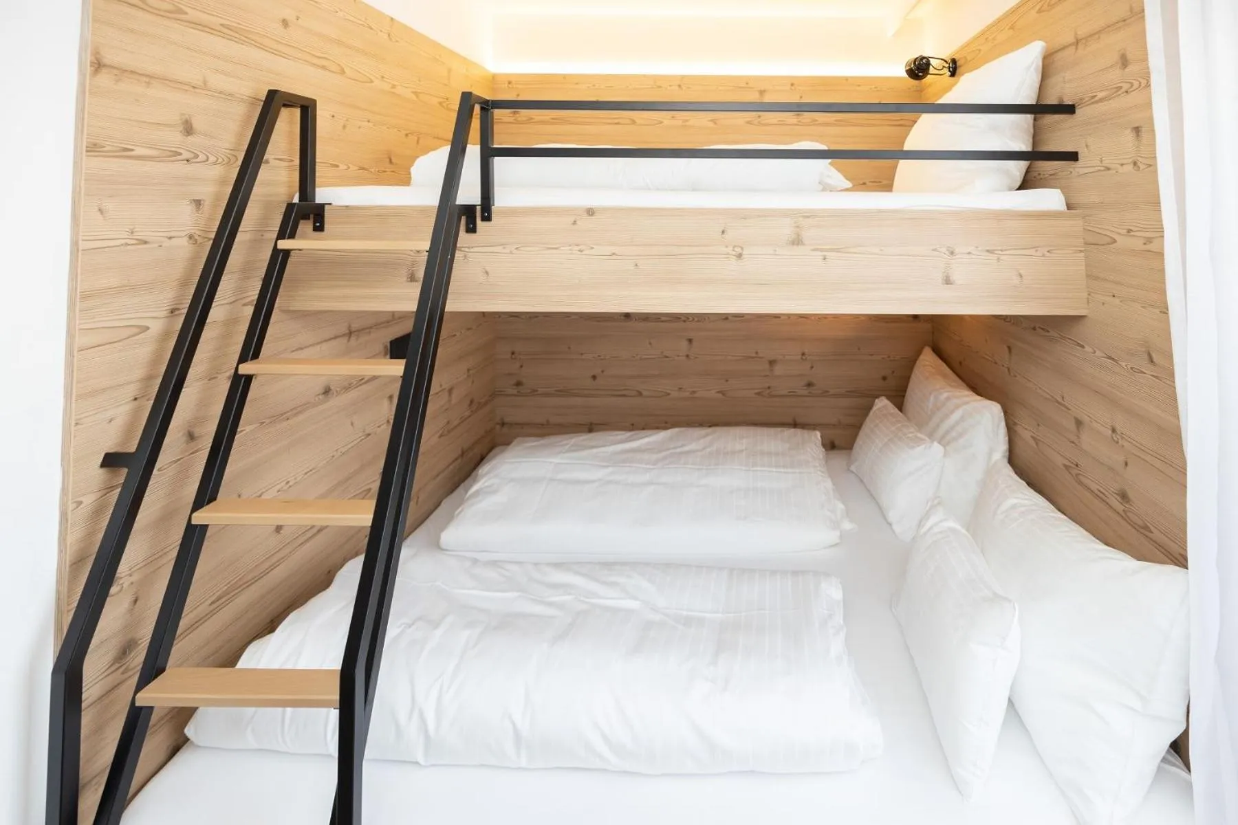 Bed in ALPRIMA Aparthotel Hinterstoder