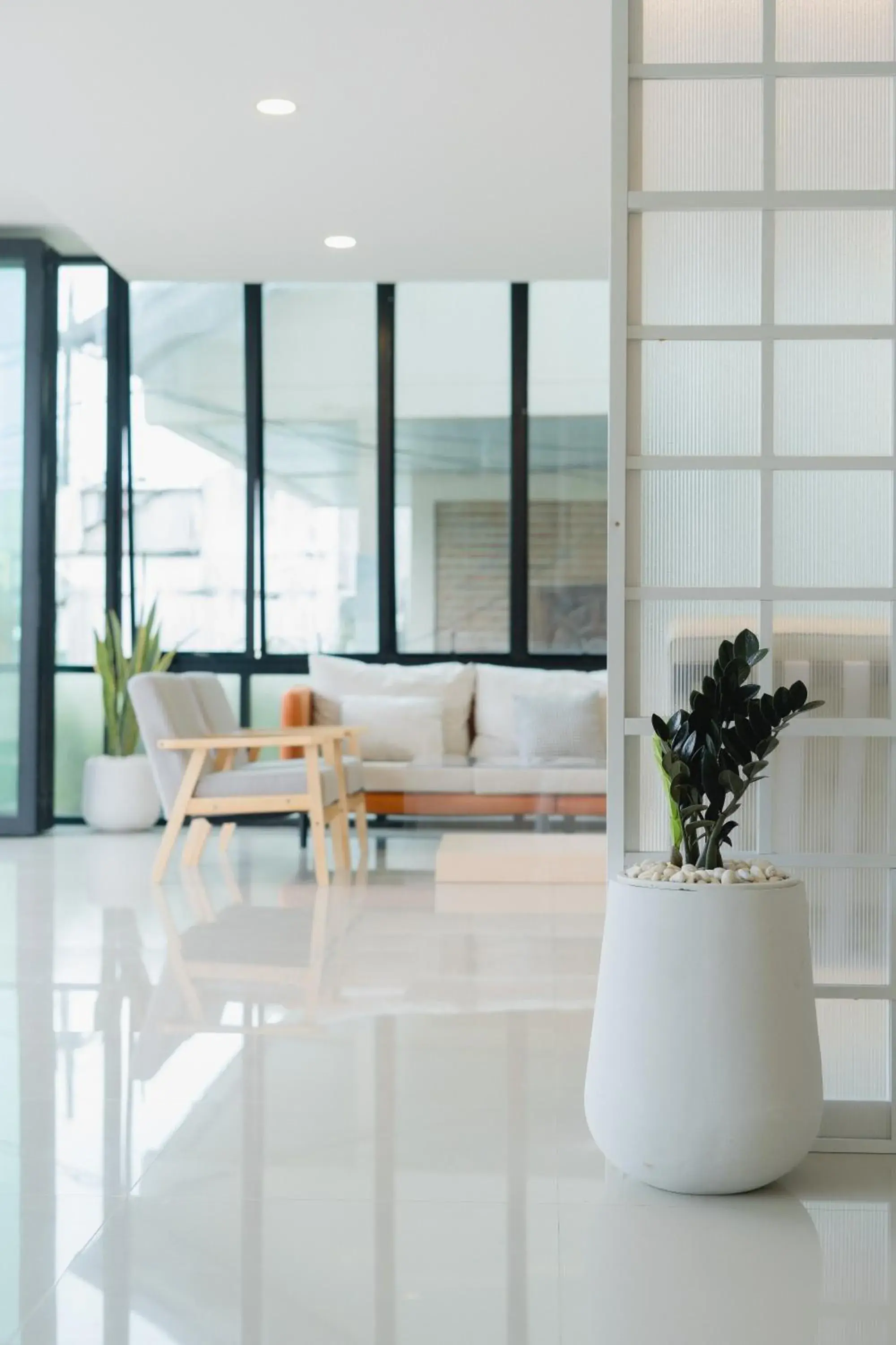 Lobby or reception in Circle Inn Ao Nam Mao Lobby or reception in Circle Inn Ao Nam Mao