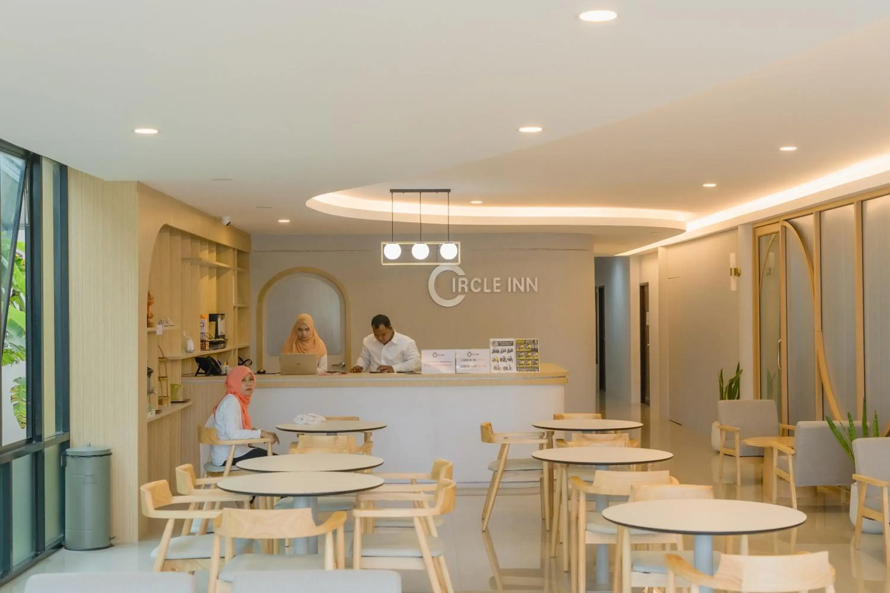 Lobby or reception in Circle Inn Ao Nam Mao Lobby or reception in Circle Inn Ao Nam Mao