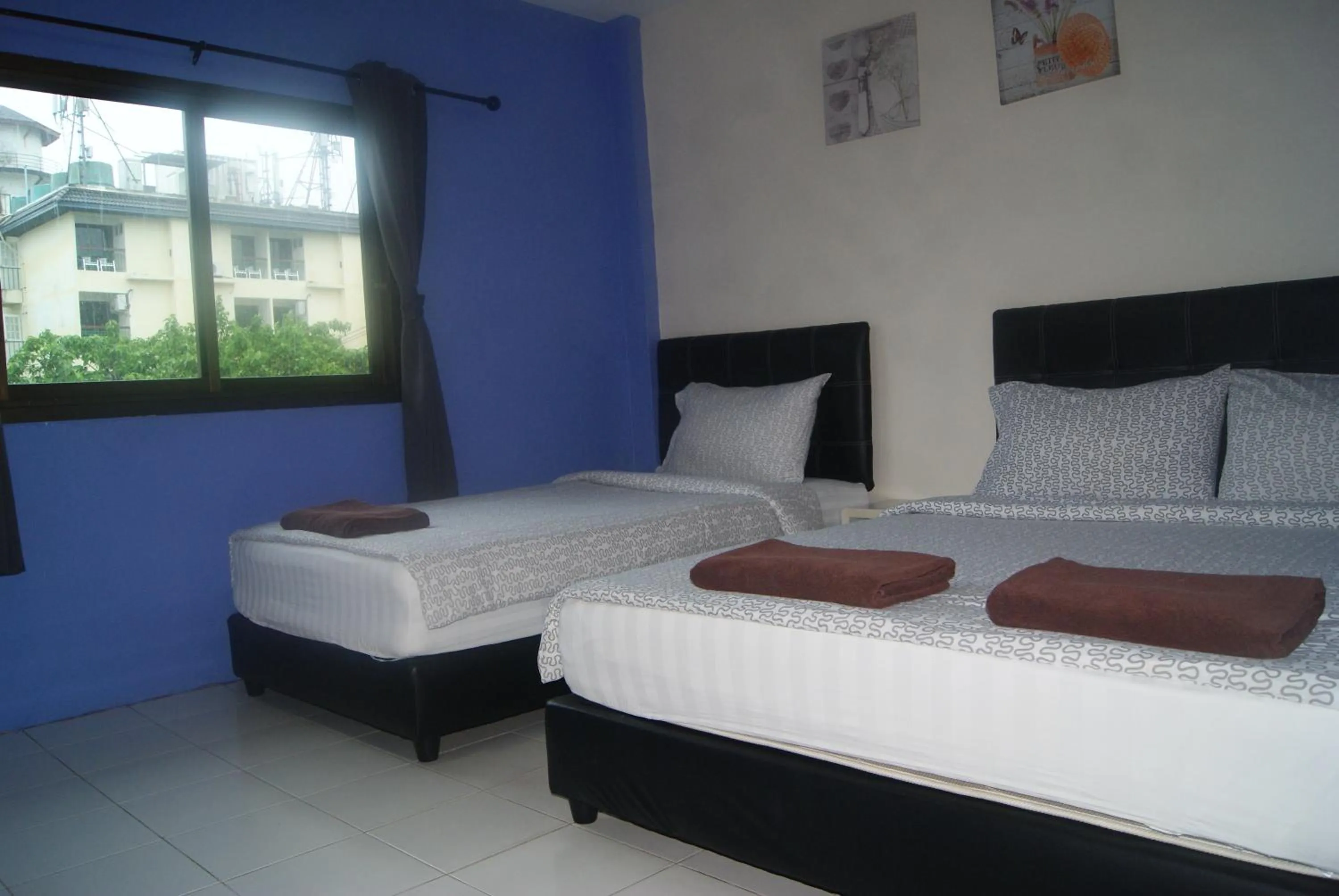 Bed in Pineapple Guesthouse