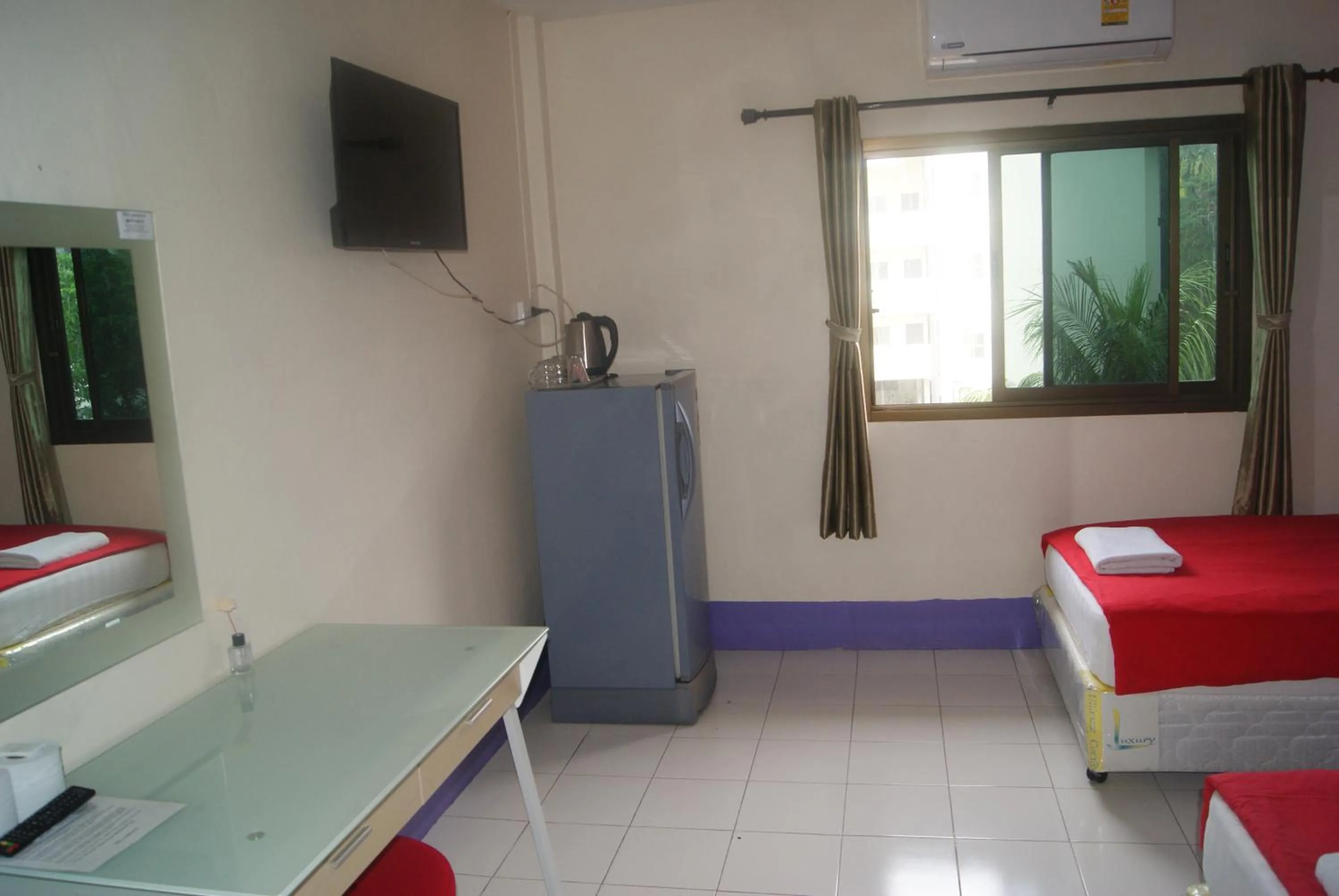 Bed in Pineapple Guesthouse