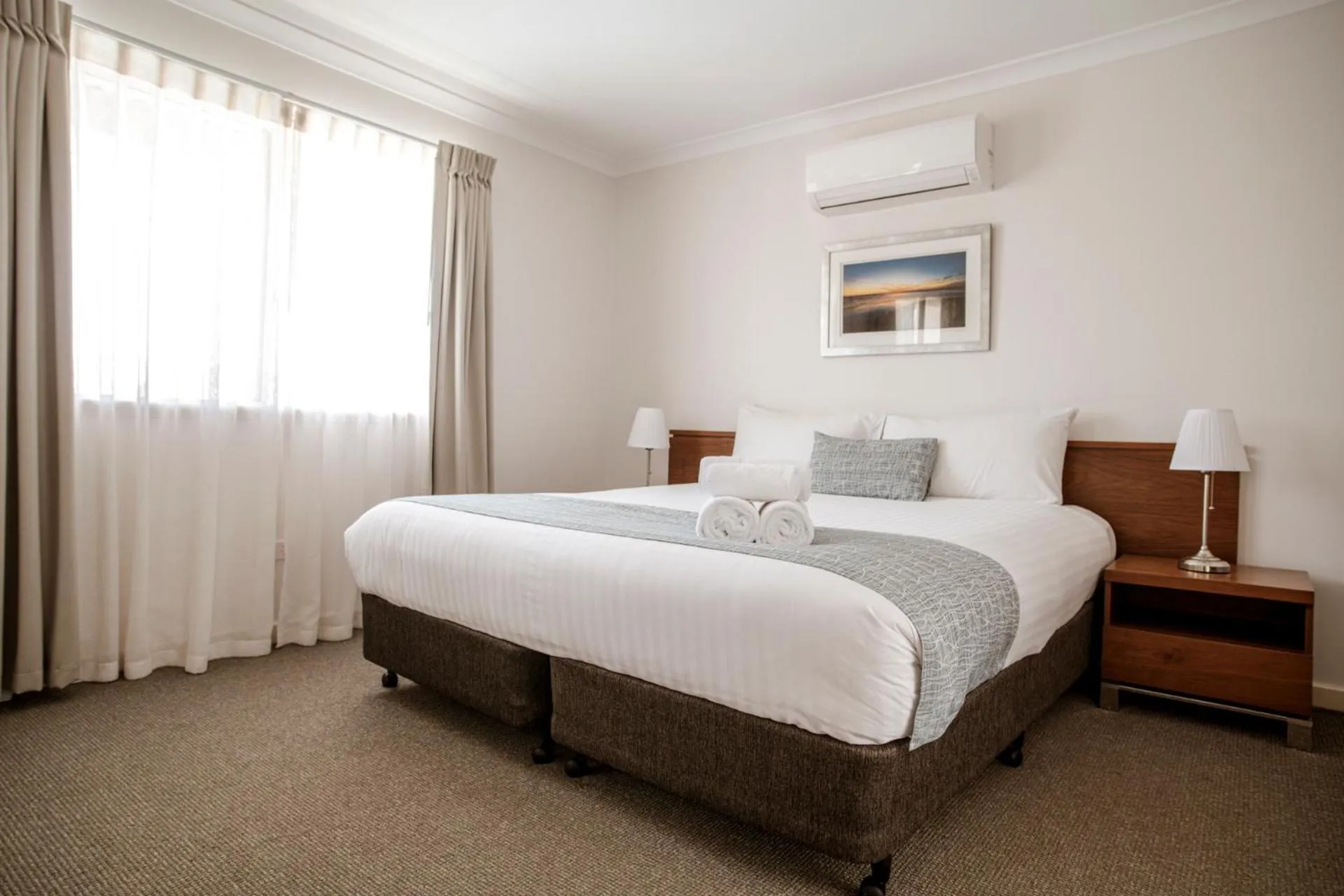 Bed in Kalbarri Edge Resort