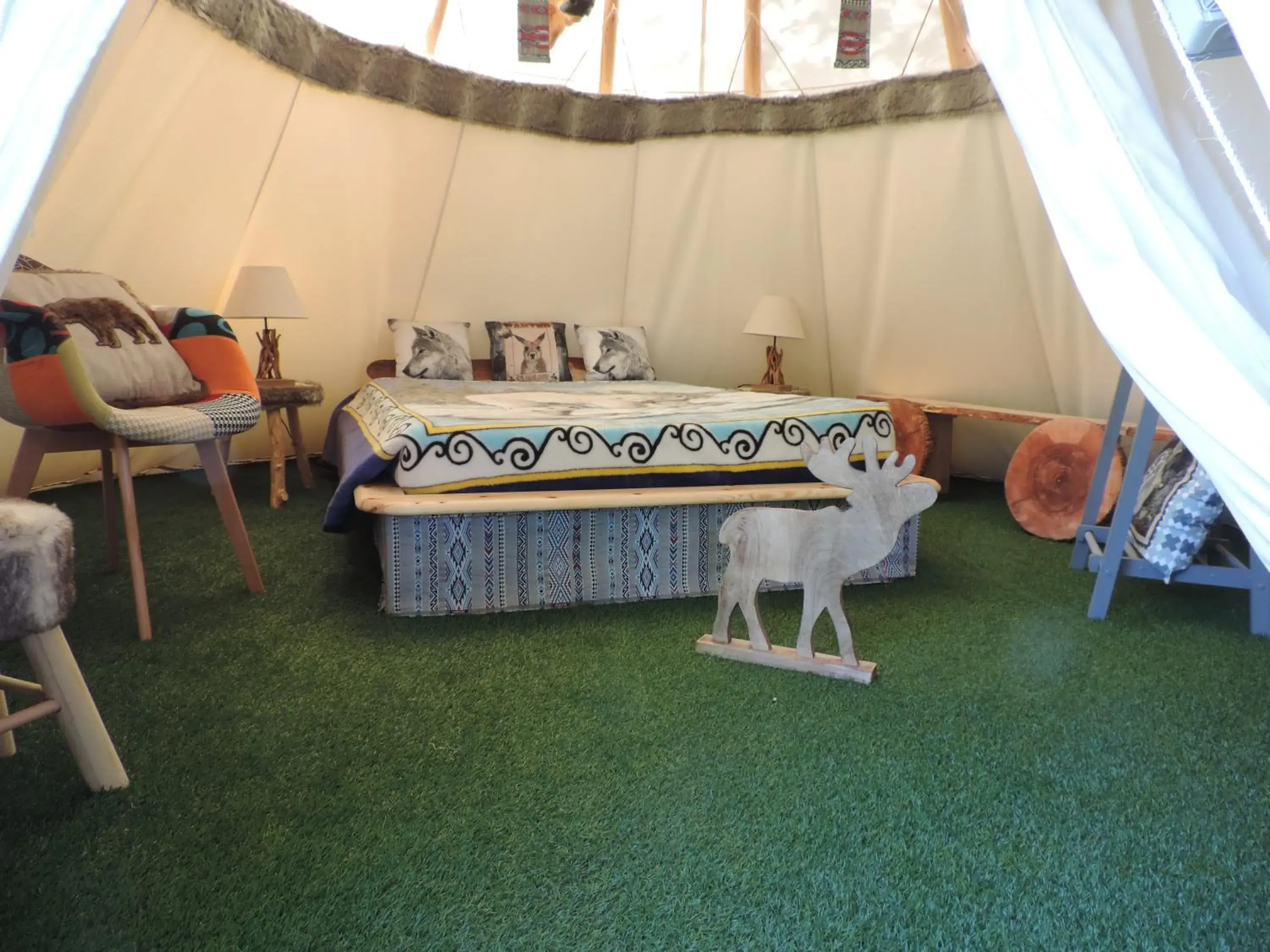 Teepee in Chez Papy et Mamy Teepee in Chez Papy et Mamy