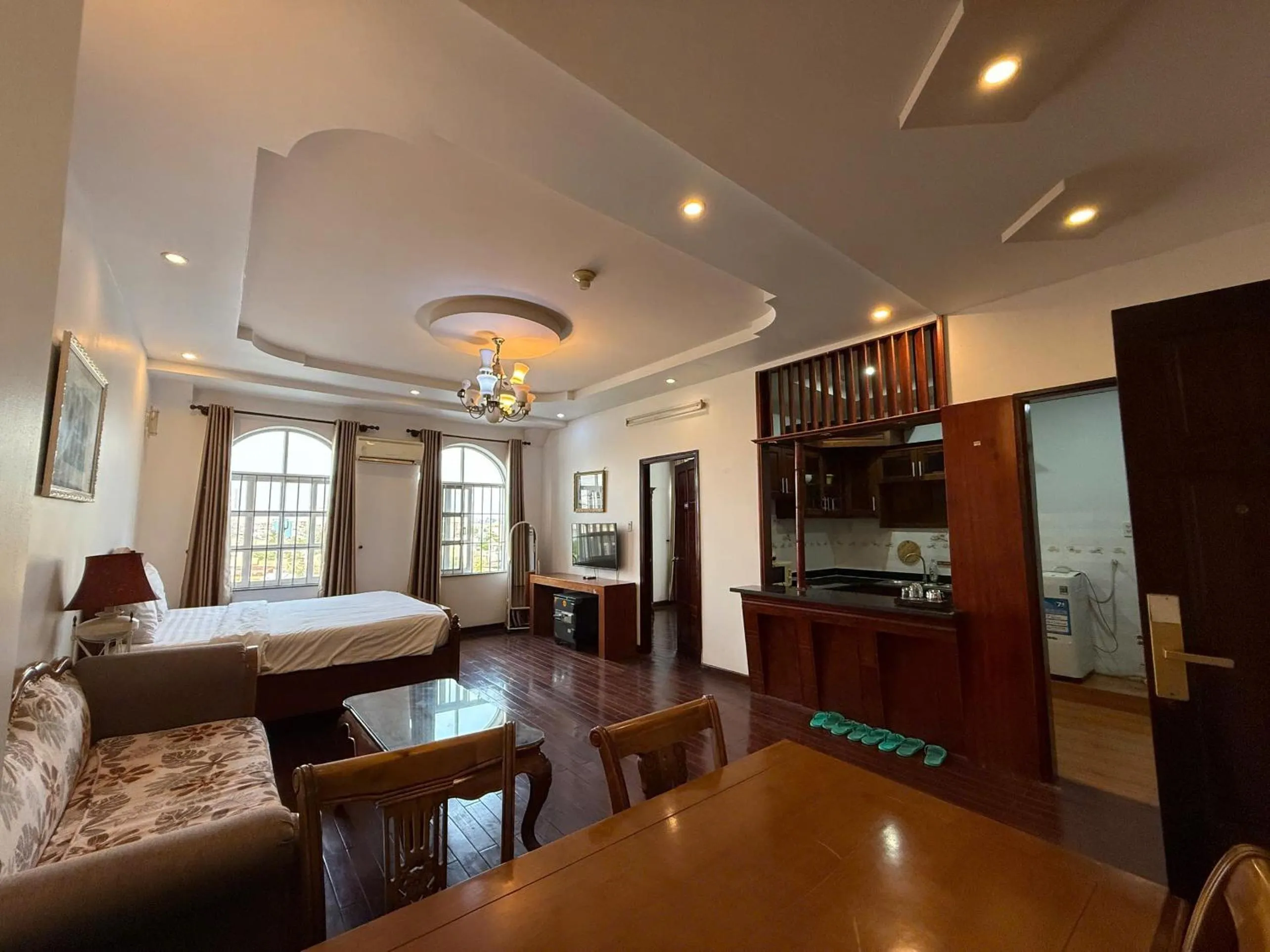 Bed in Hoa Phat Hotel & Apartment