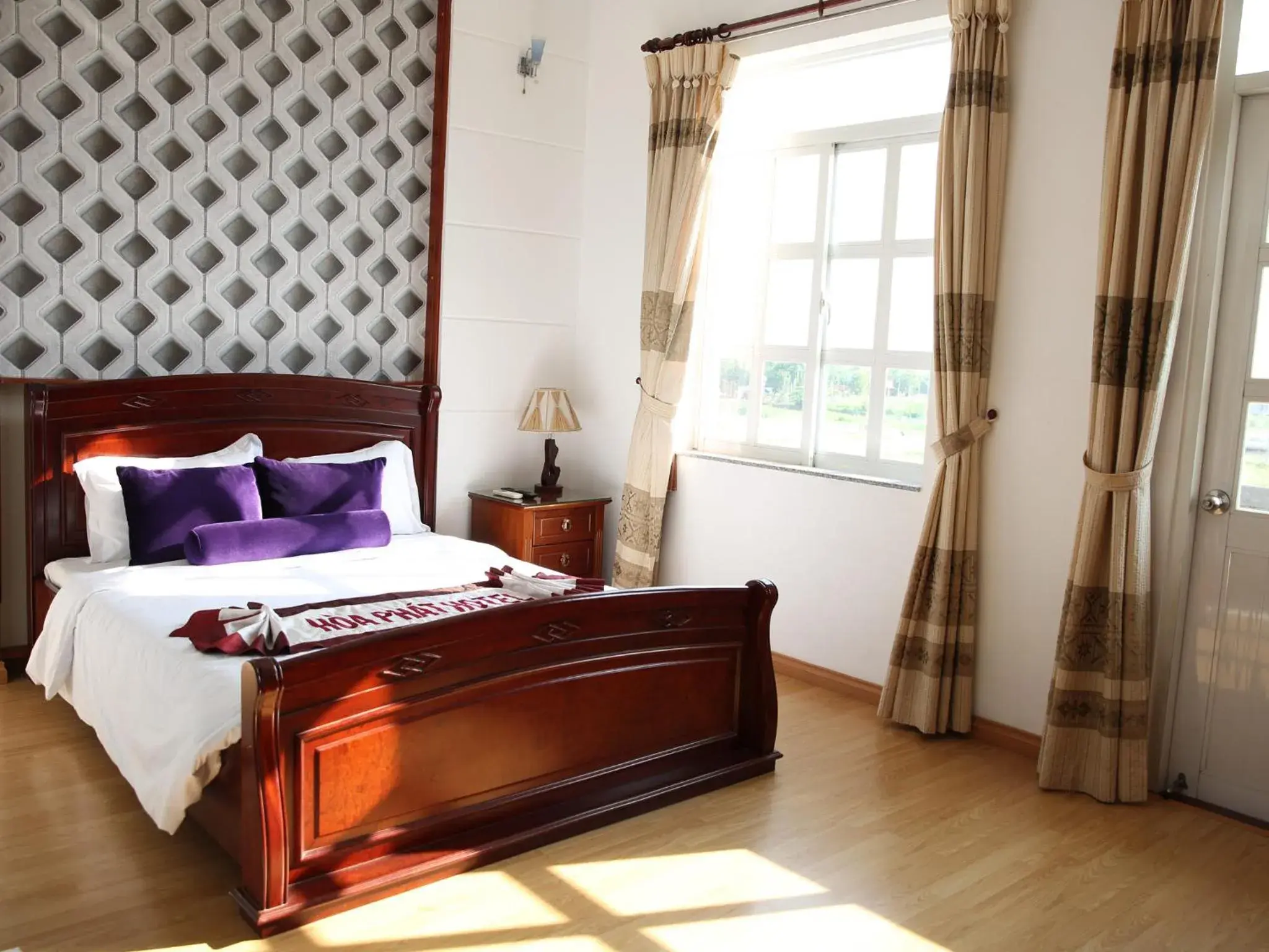 River view, Bed in Hoa Phat Hotel & Apartment River view, Bed in Hoa Phat Hotel & Apartment