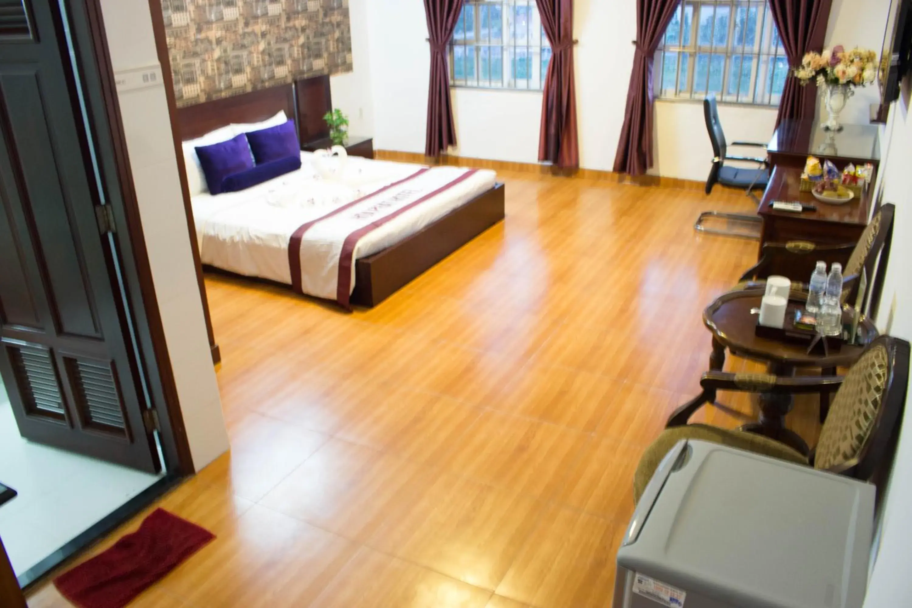 Bed in Hoa Phat Hotel & Apartment Bed in Hoa Phat Hotel & Apartment