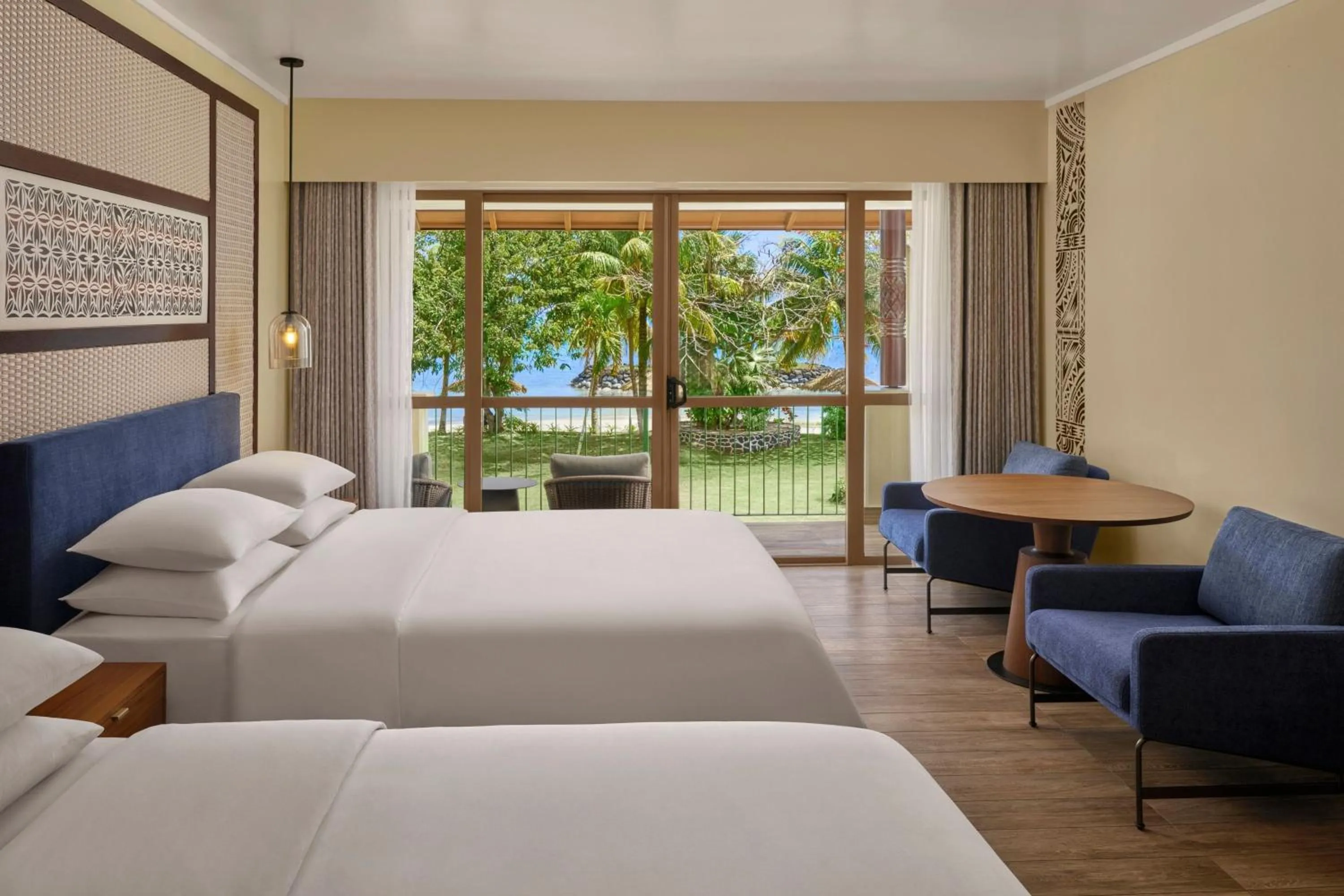 Photo of the whole room, Bed in Sheraton Samoa Beach Resort