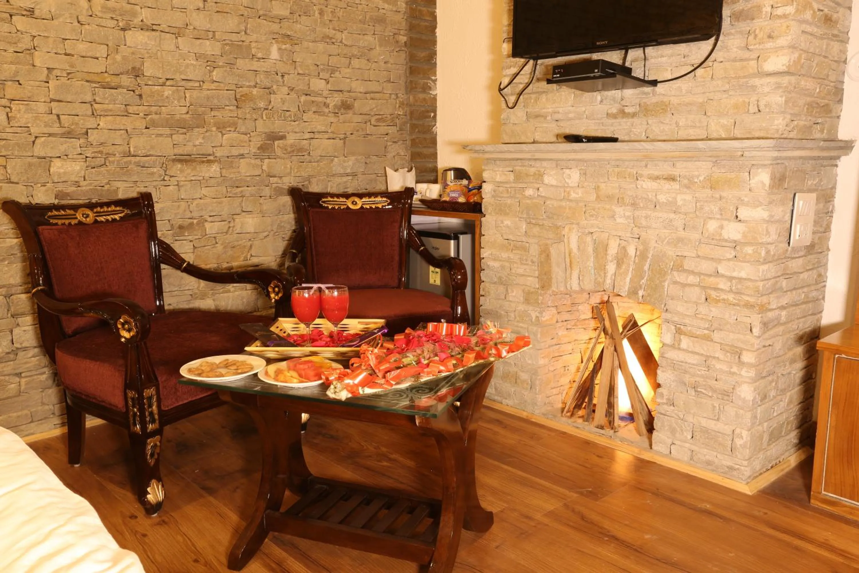 Food close-up in The Moksh Eco Inn