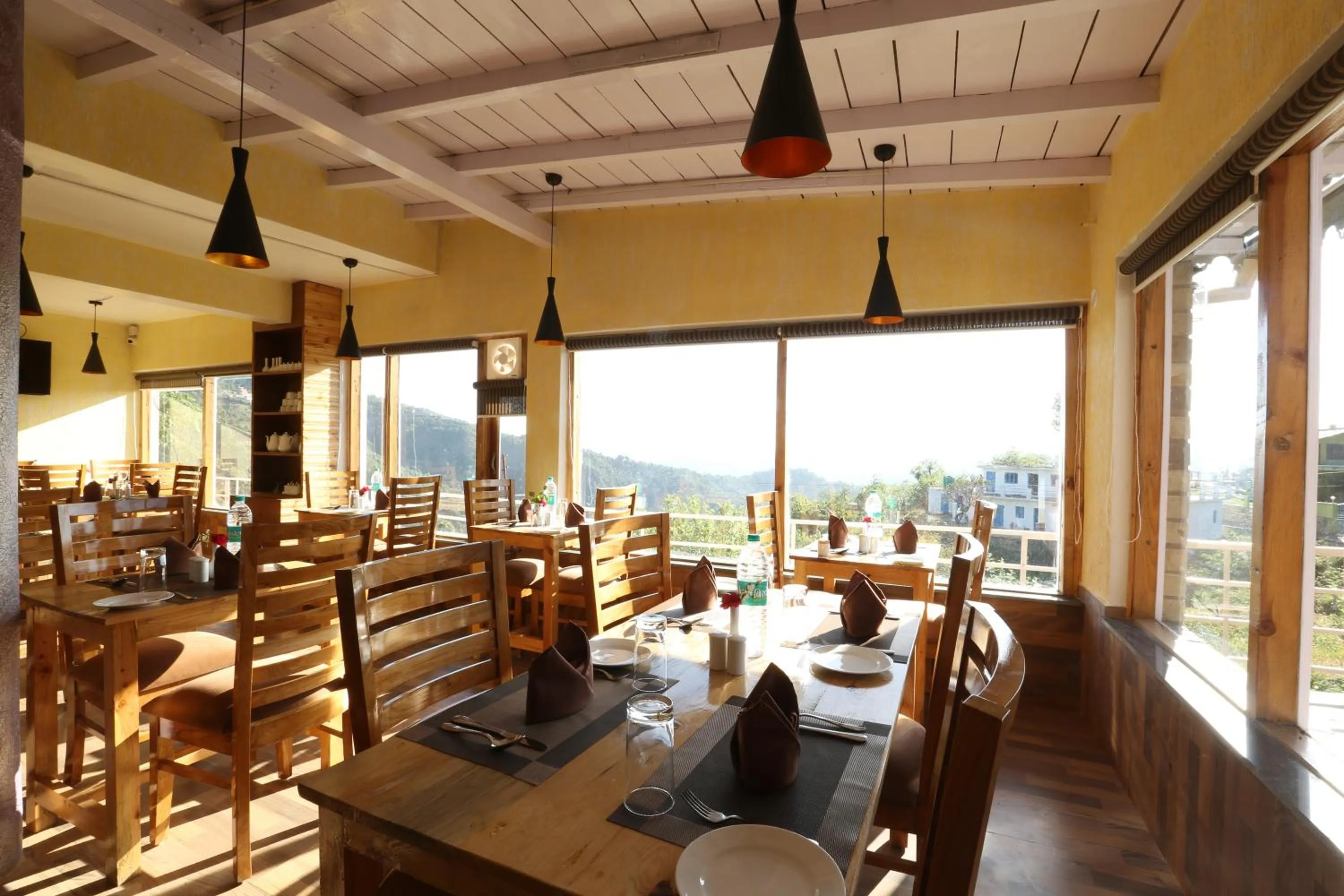 Restaurant/places to eat in The Moksh Eco Inn