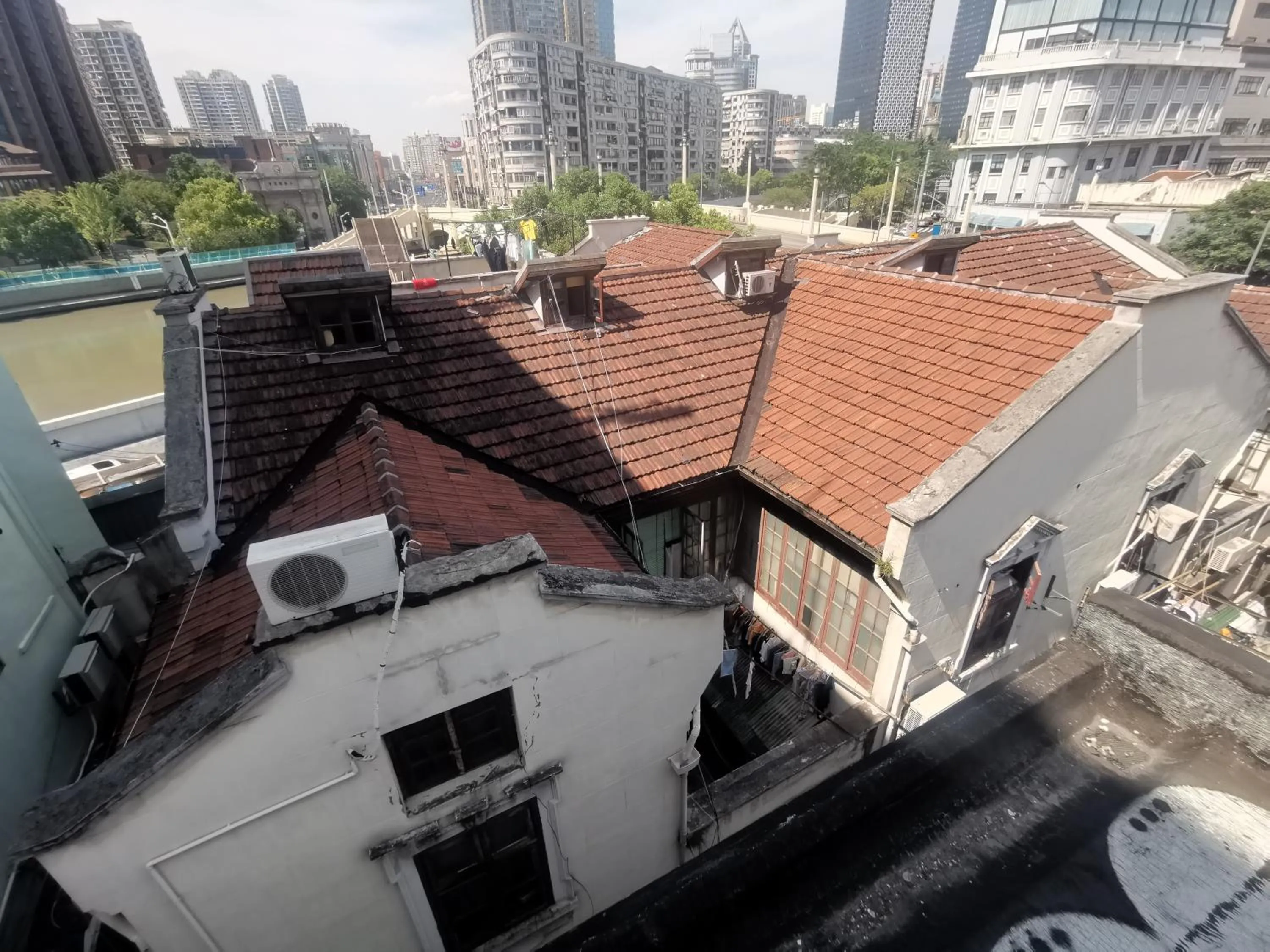 Balcony/Terrace in Shanghai Fish Inn Bund