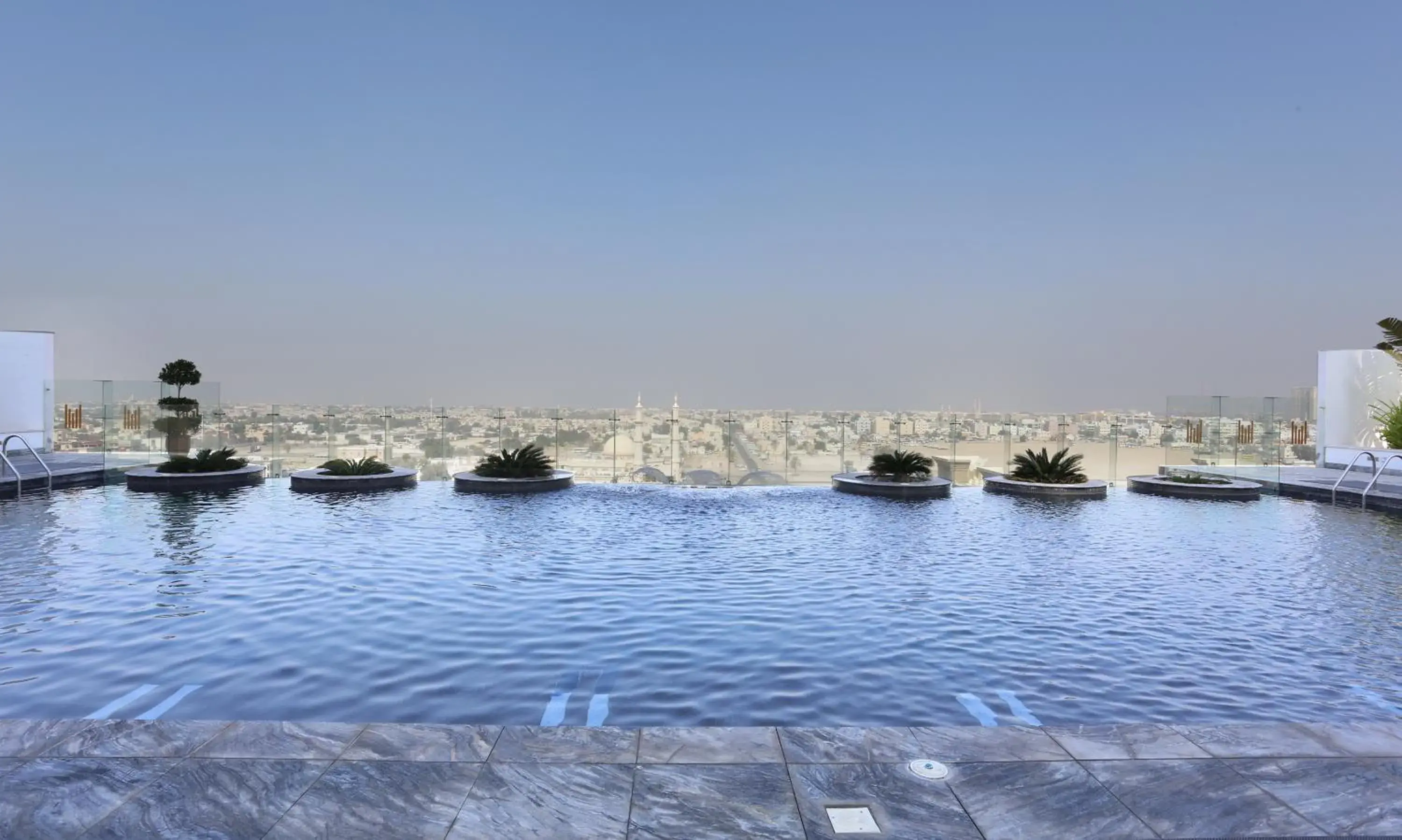 Swimming pool in The Tower Plaza Hotel Dubai Swimming pool in The Tower Plaza Hotel Dubai