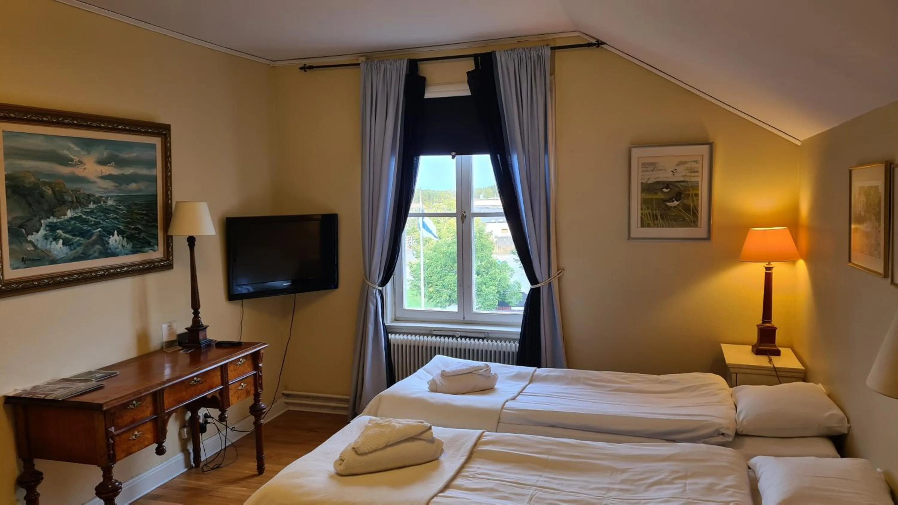 Bedroom, Bed in Kolbäcks Gästgivaregård