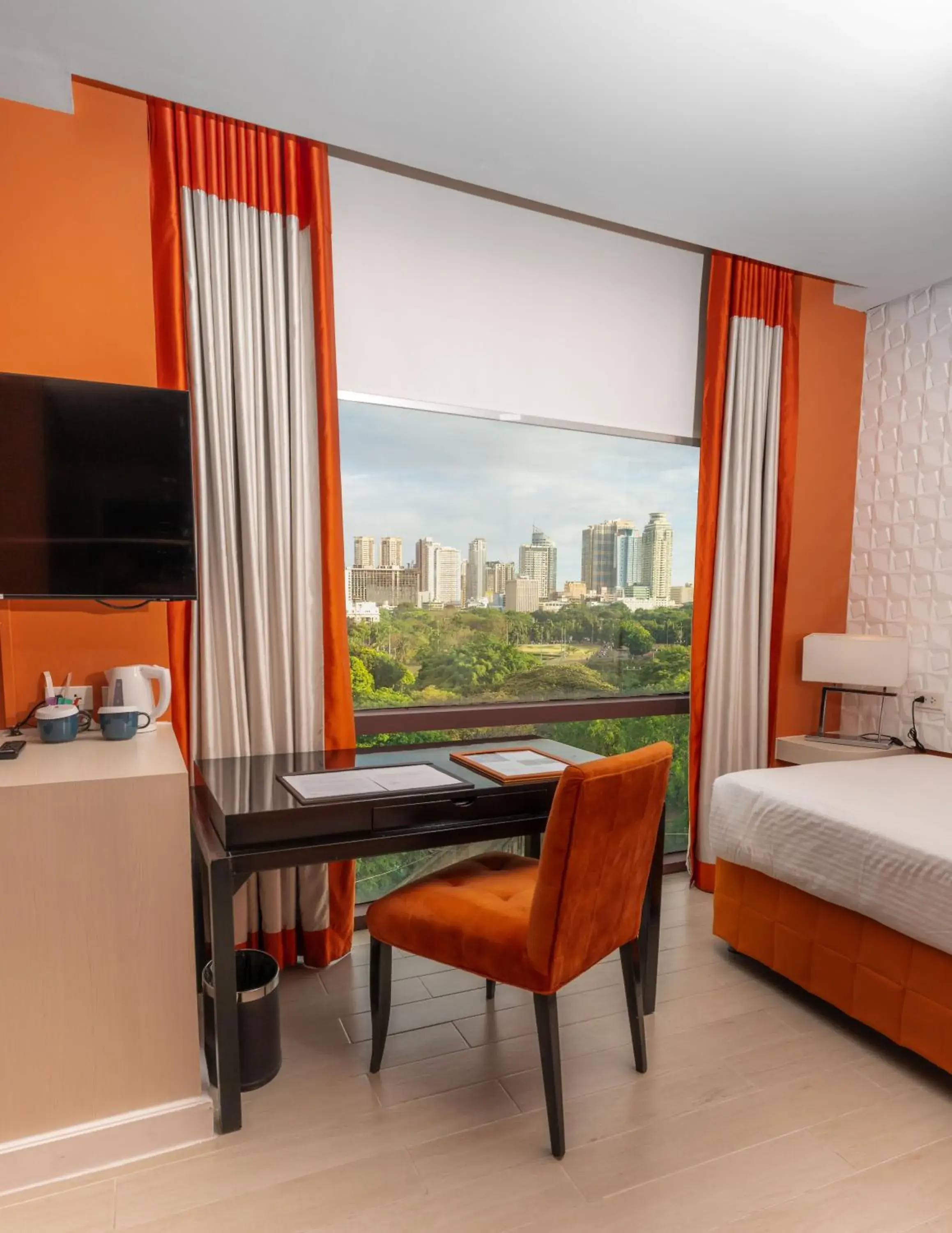 View (from property/room), Bed in The Bayleaf Intramuros View (from property/room), Bed in The Bayleaf Intramuros