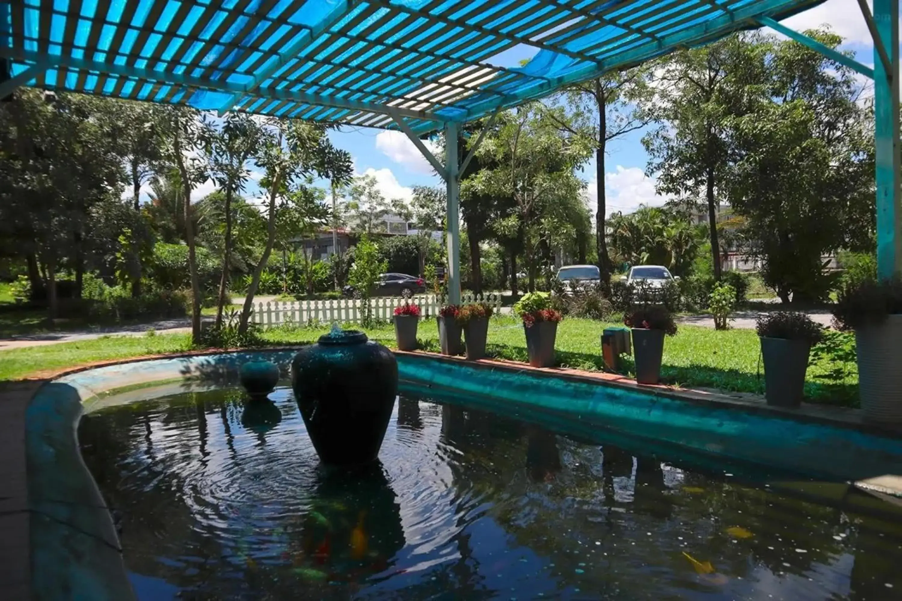 Garden view in Udoncabana Garden view in Udoncabana