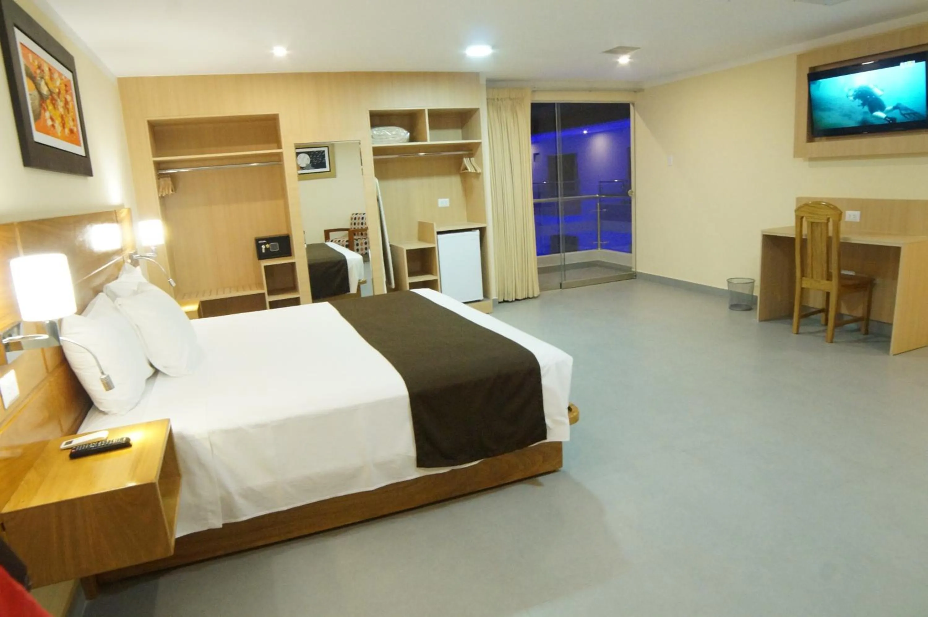 Bed in Águila Dorada Selva Hotel