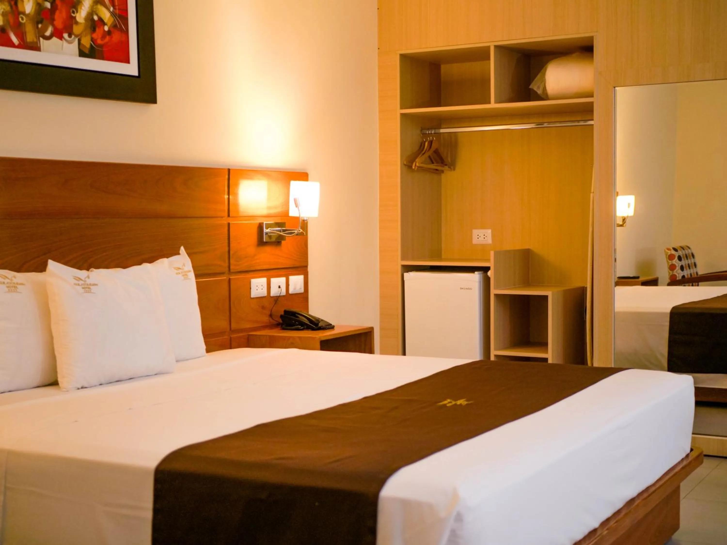 Bed in Águila Dorada Selva Hotel