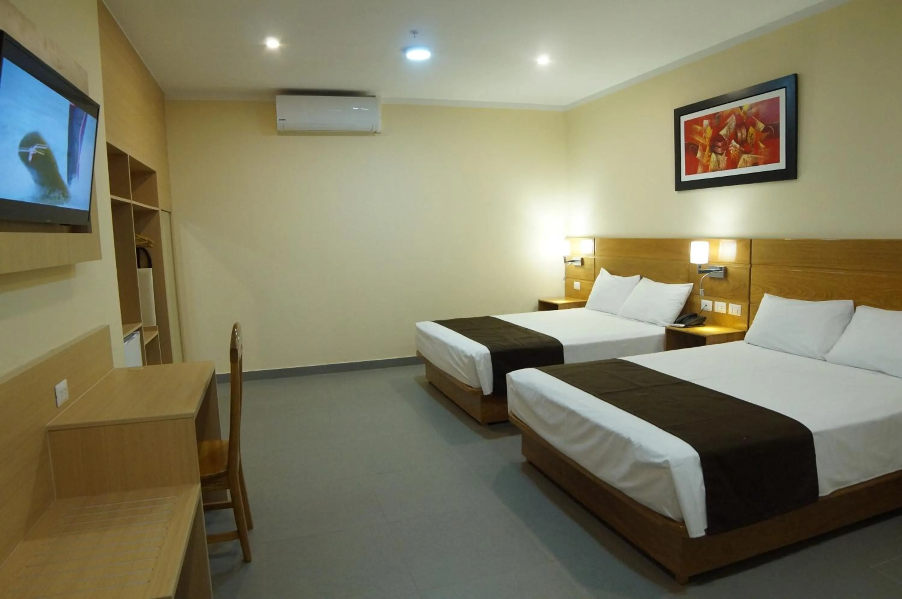 Bed in Águila Dorada Selva Hotel