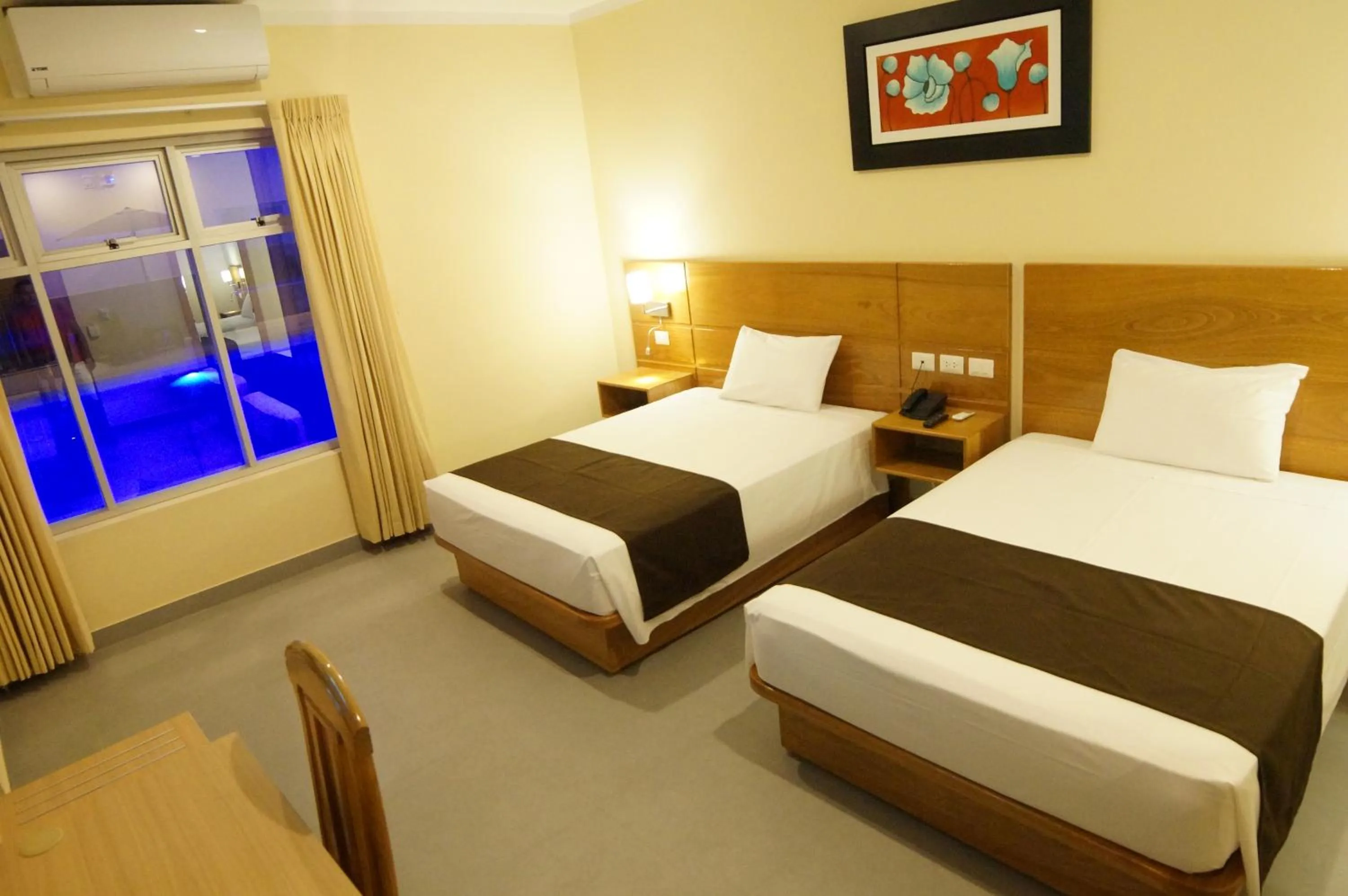 Bed in Águila Dorada Selva Hotel