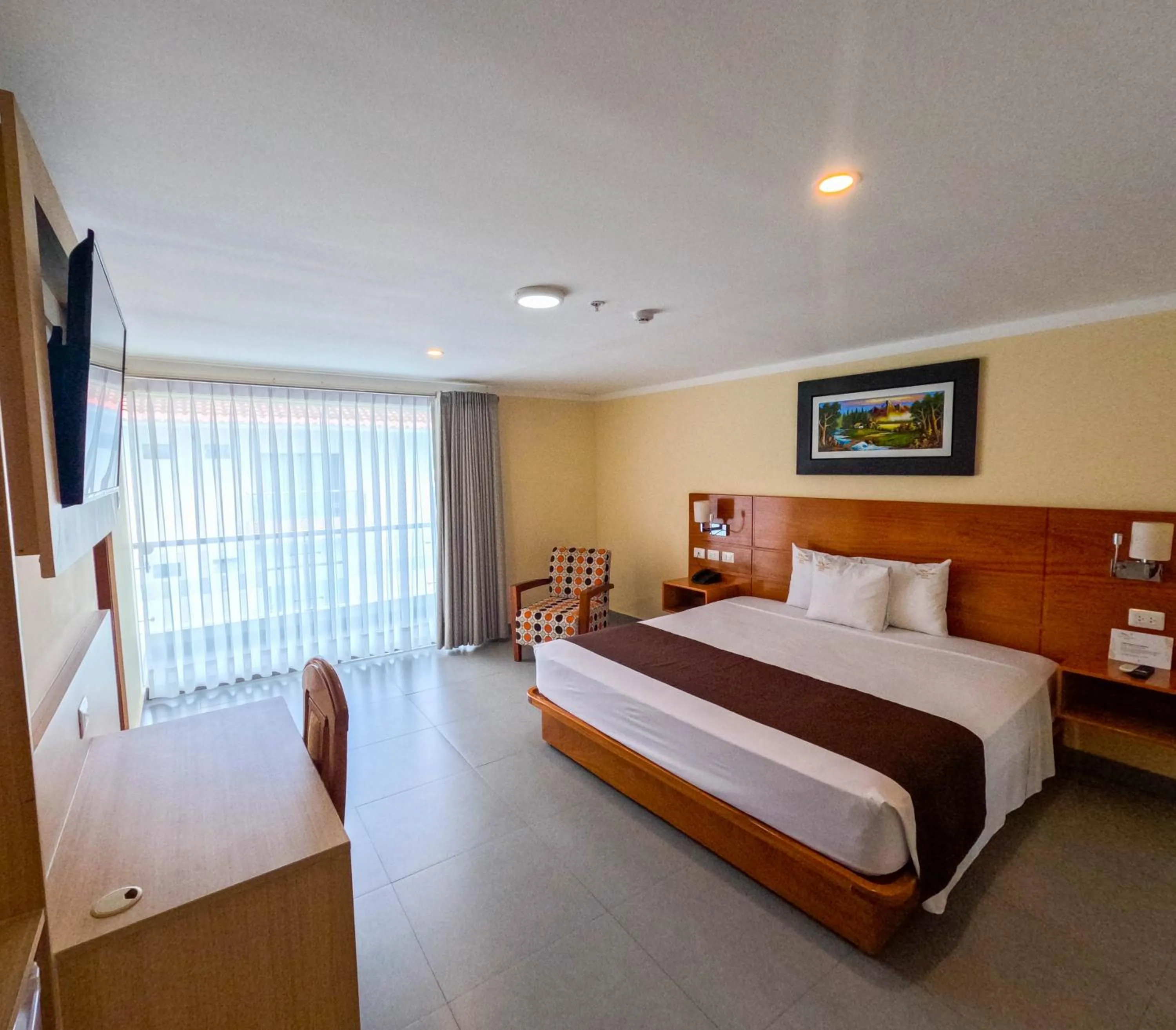 Bed in Águila Dorada Selva Hotel