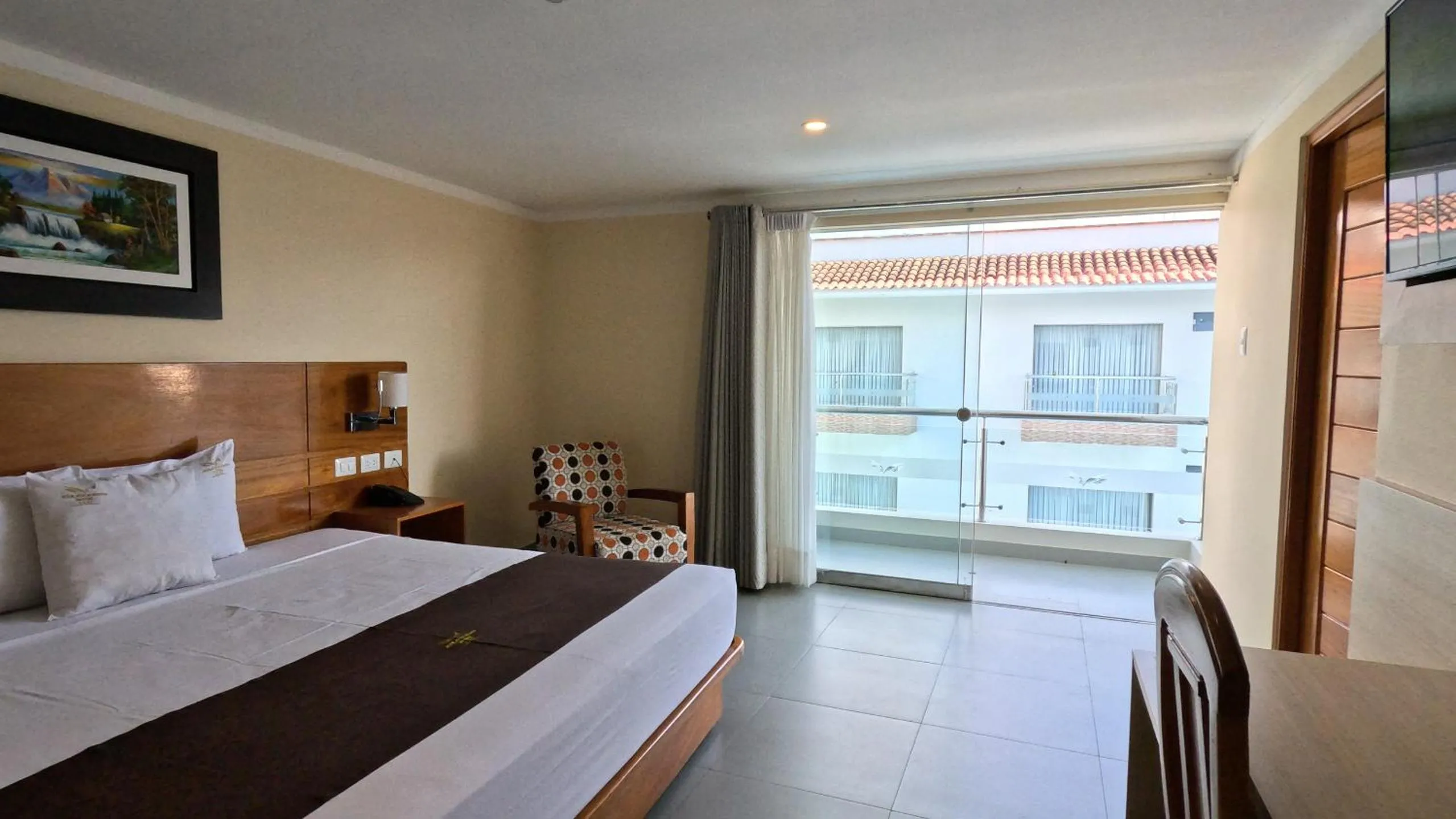 Bed in Águila Dorada Selva Hotel