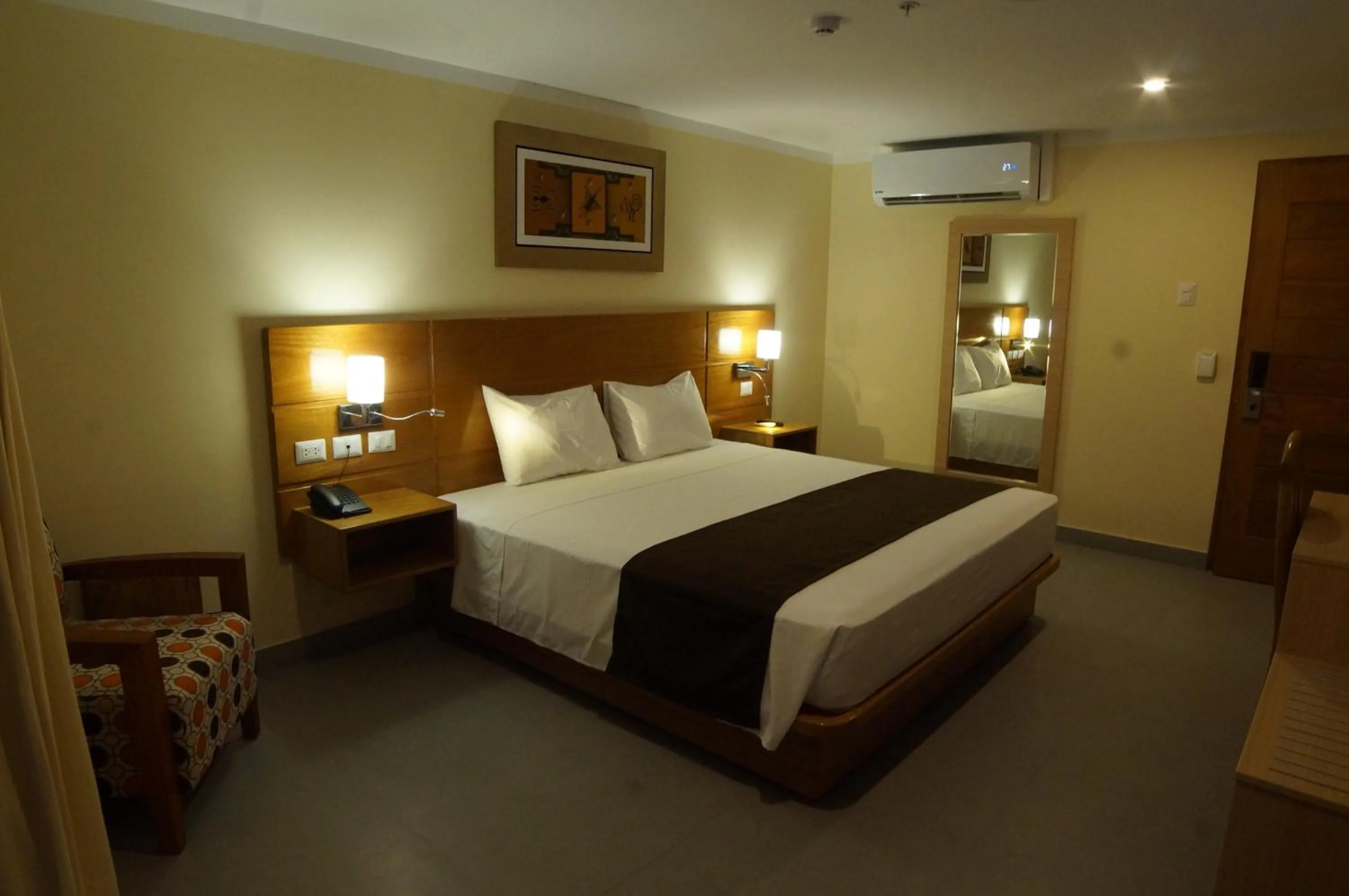Bed in Águila Dorada Selva Hotel