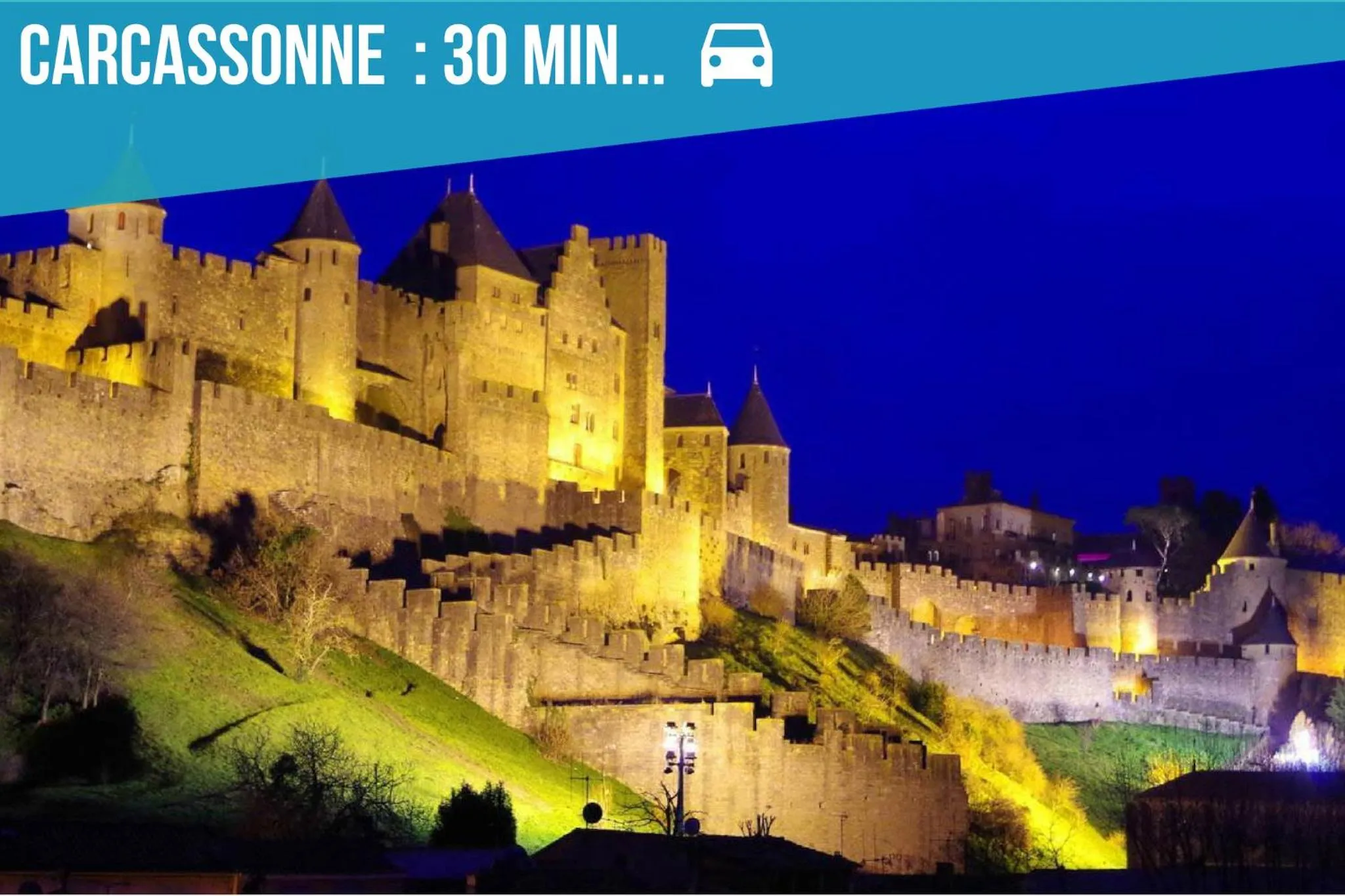 Nearby landmark in La Maisonnette Narbonnaise (Proche Grands Buffets)