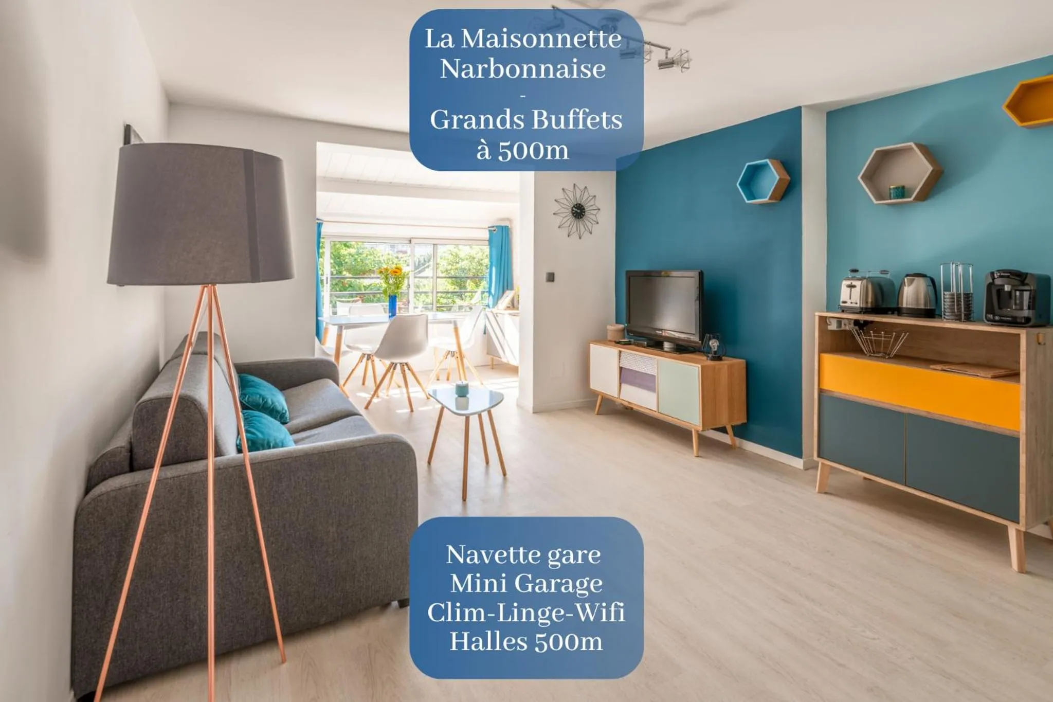 Library in La Maisonnette Narbonnaise (Proche Grands Buffets)