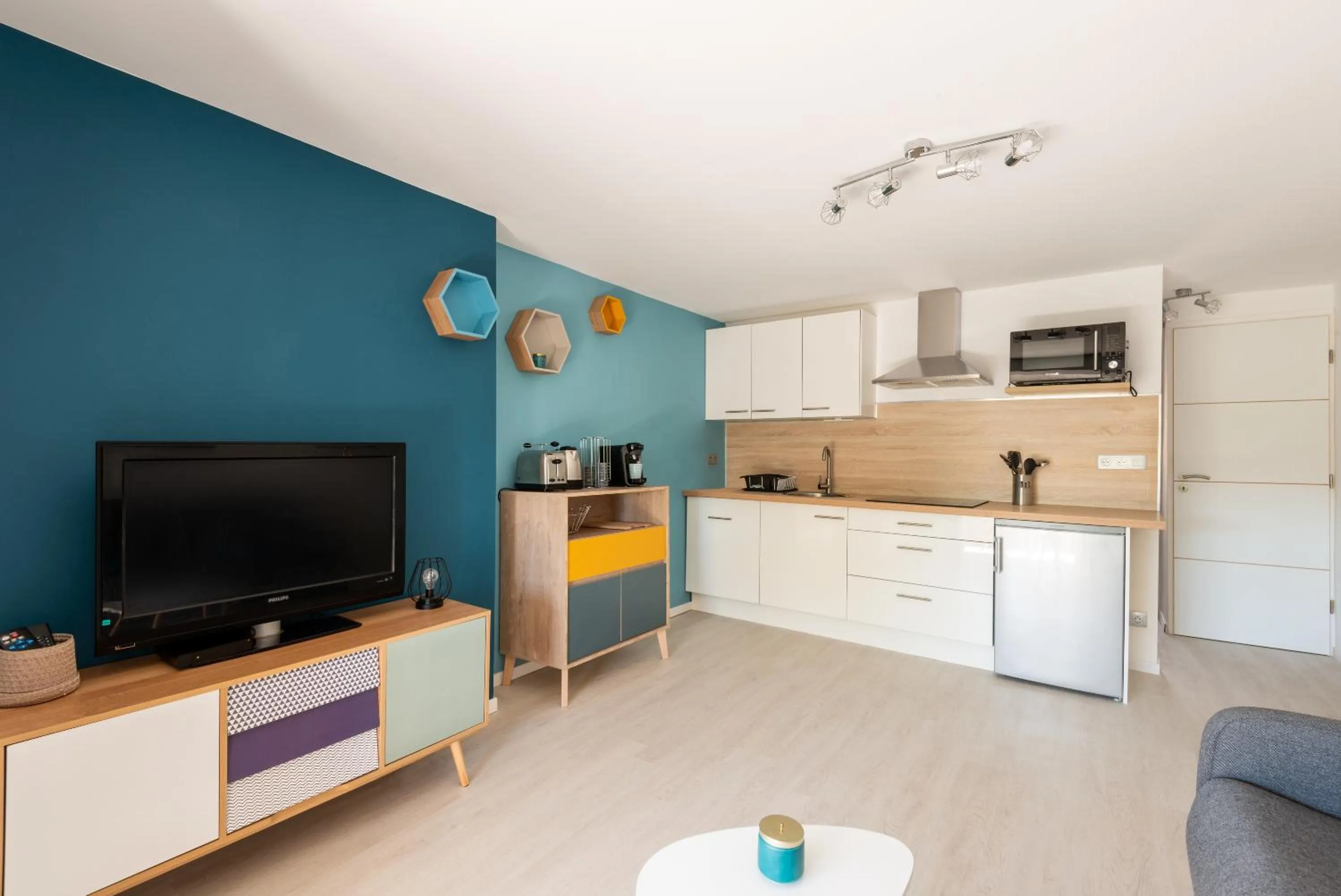 Kitchen or kitchenette in La Maisonnette Narbonnaise (Proche Grands Buffets)