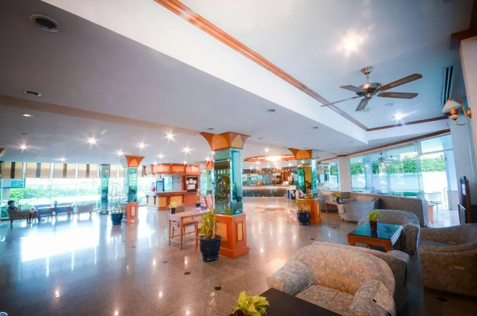 Lobby or reception in Viang Tak Riverside Hotel Lobby or reception in Viang Tak Riverside Hotel
