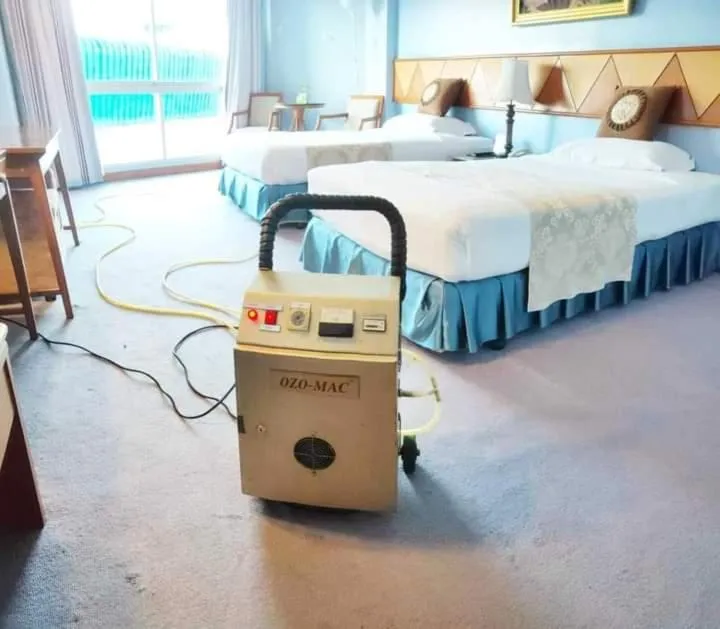 Area and facilities, Bed in Viang Tak Riverside Hotel