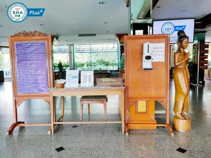 Lobby or reception in Viang Tak Riverside Hotel Lobby or reception in Viang Tak Riverside Hotel