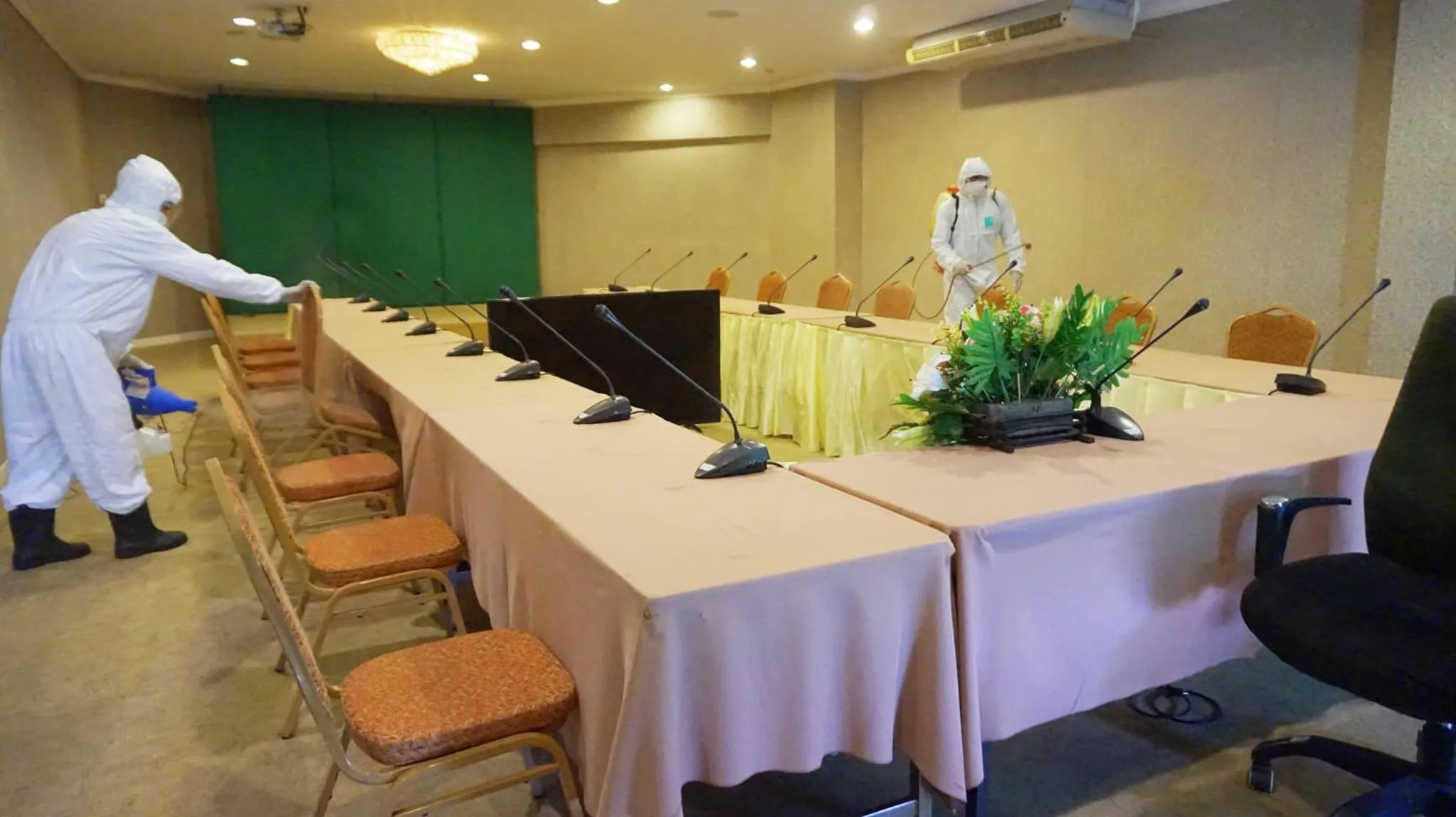 Staff in Viang Tak Riverside Hotel