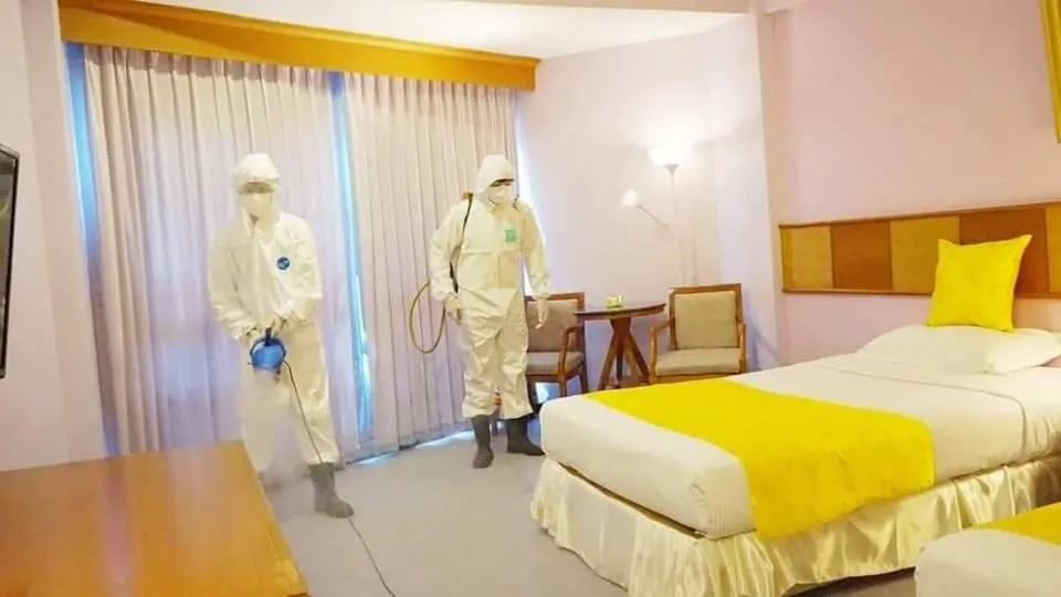 Property building, Bed in Viang Tak Riverside Hotel