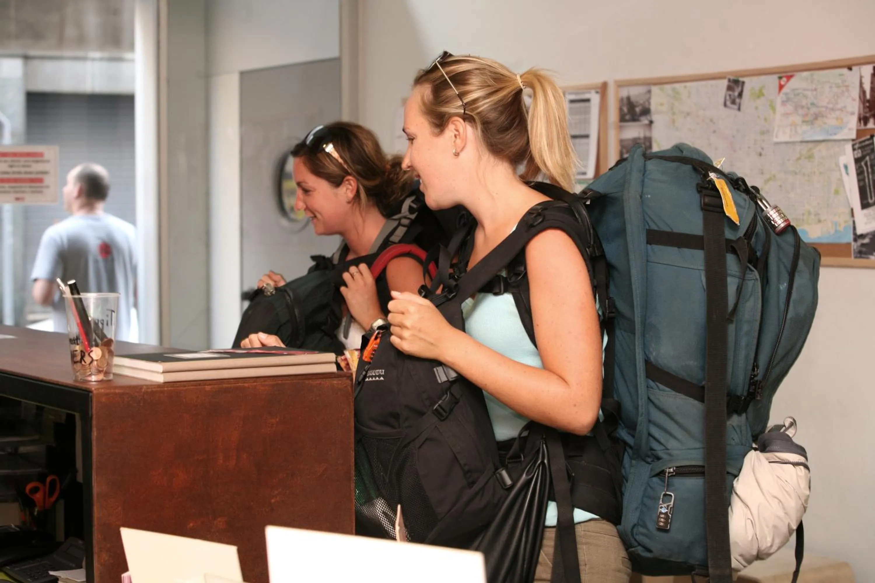 Lobby or reception in HelloBCN Youth Hostel Barcelona