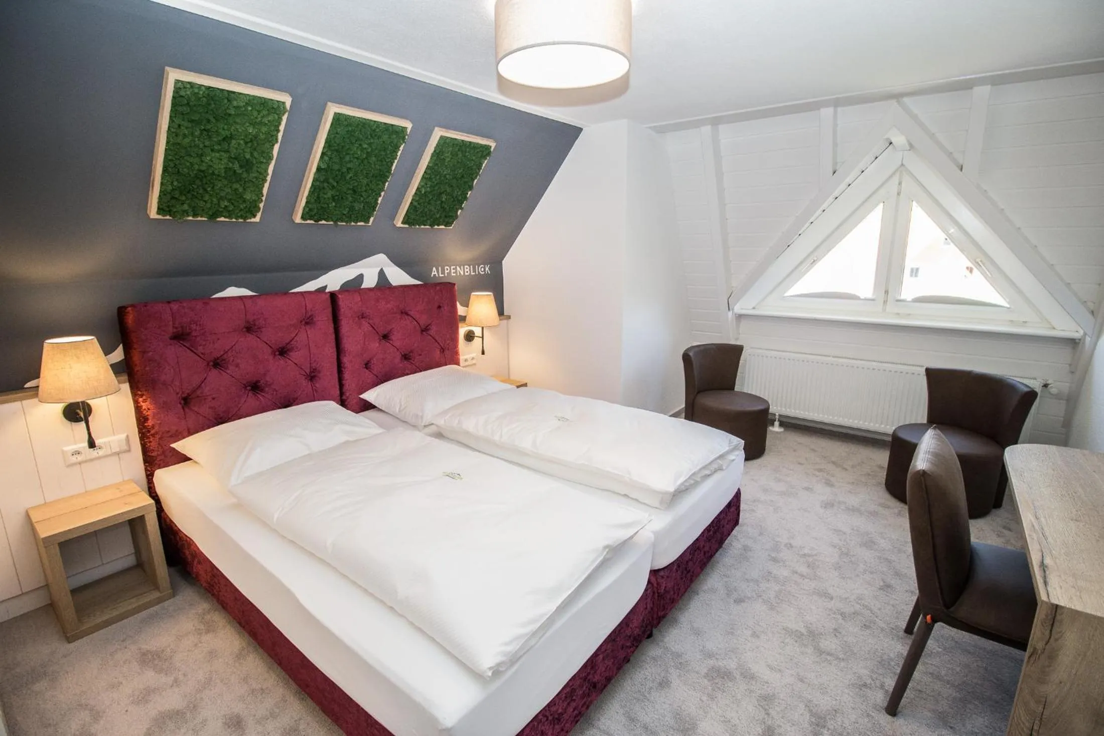 Bed in Landgasthof Alpenblick an der Wutachschlucht Südschwarzwald