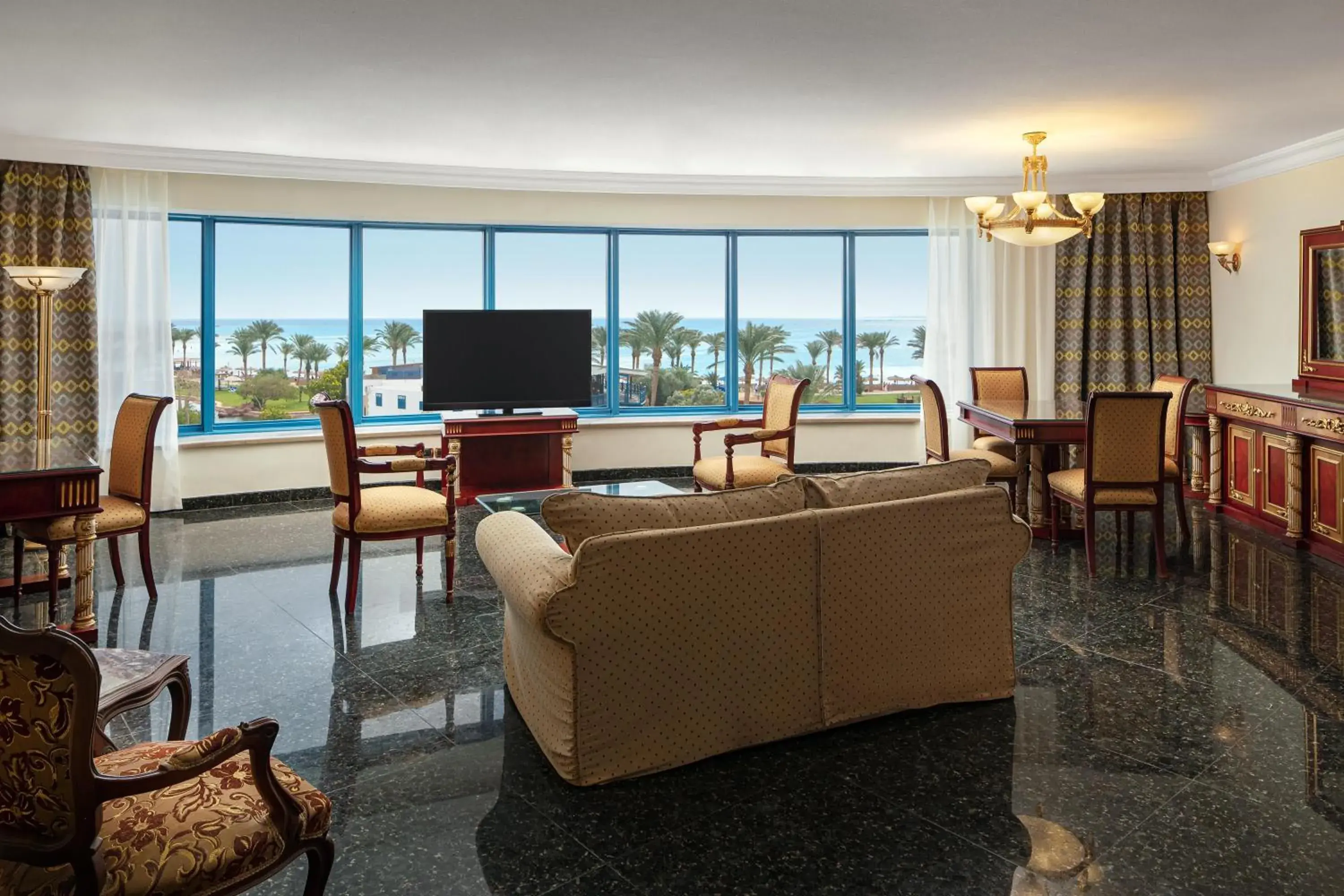 Deluxe Suite with Sea View in Palm Royale Resort - Soma Bay Deluxe Suite with Sea View in Palm Royale Resort - Soma Bay