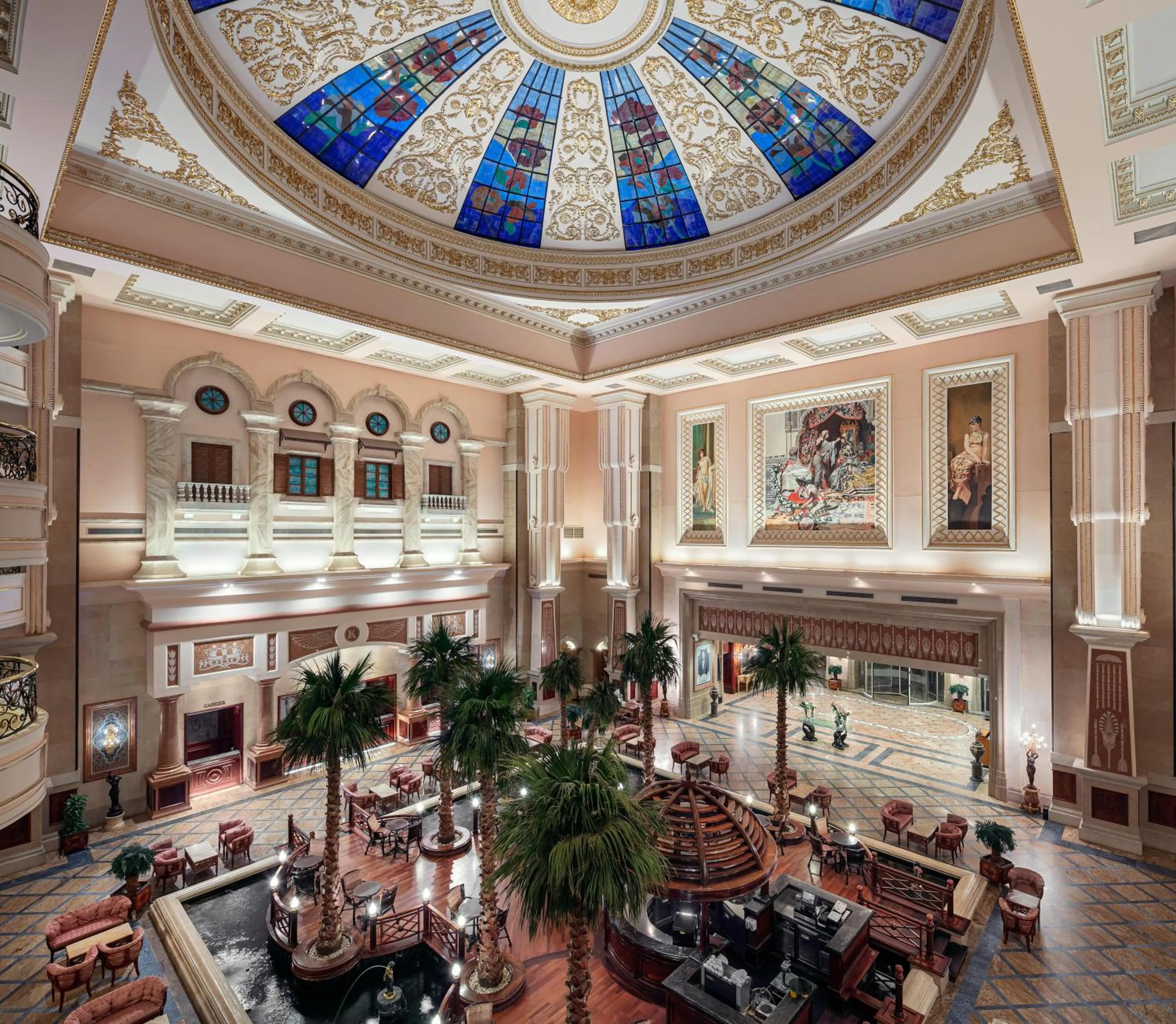 Lobby or reception in Palm Royale Resort - Soma Bay
